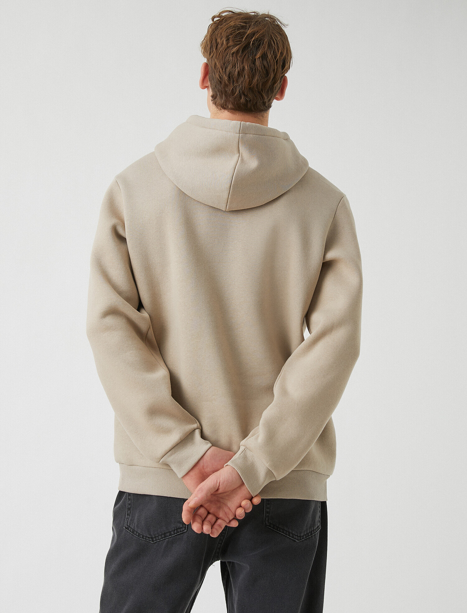   Kapüşonlu Sweatshirt Baskılı