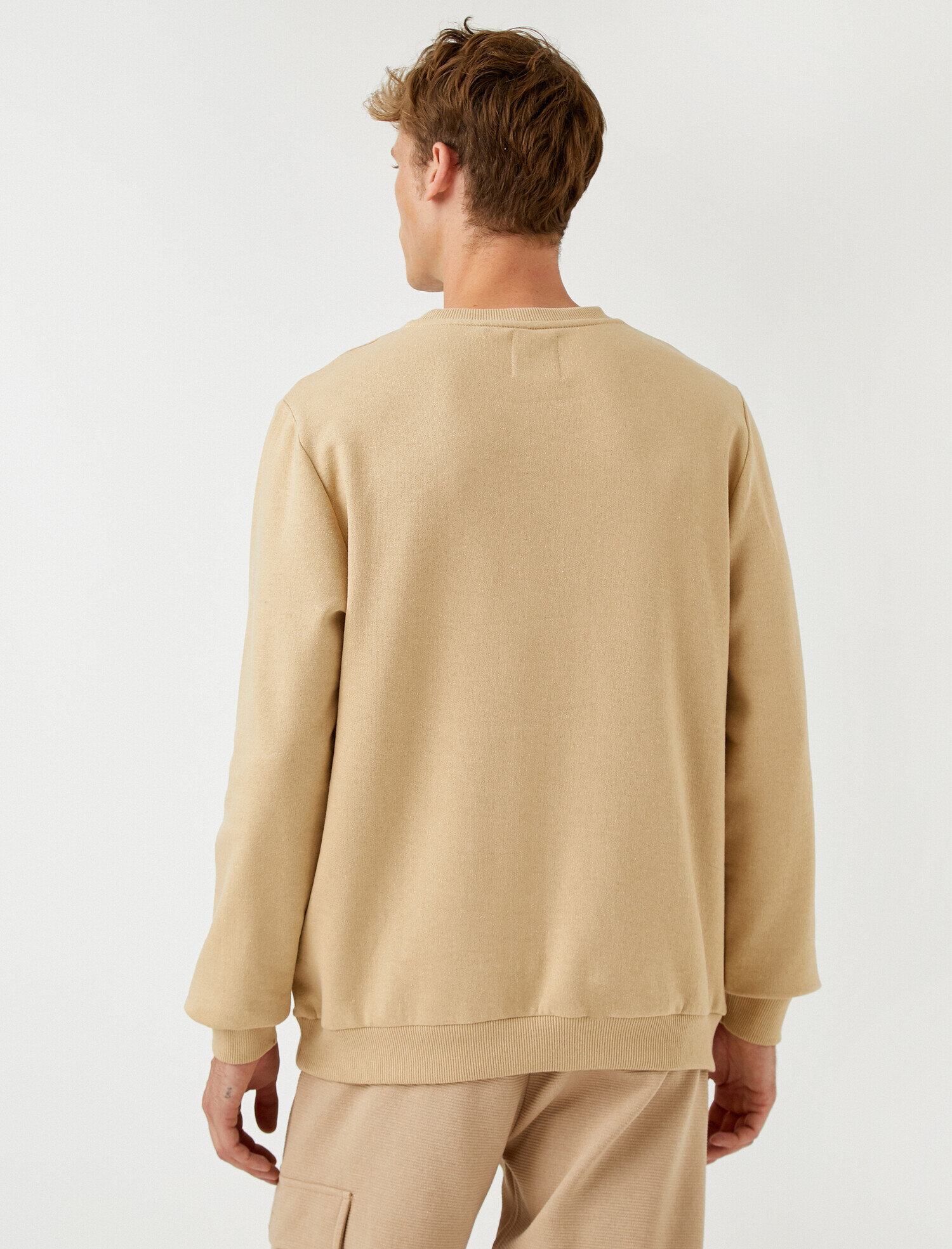   Basic Sweatshirt Bisiklet Yaka