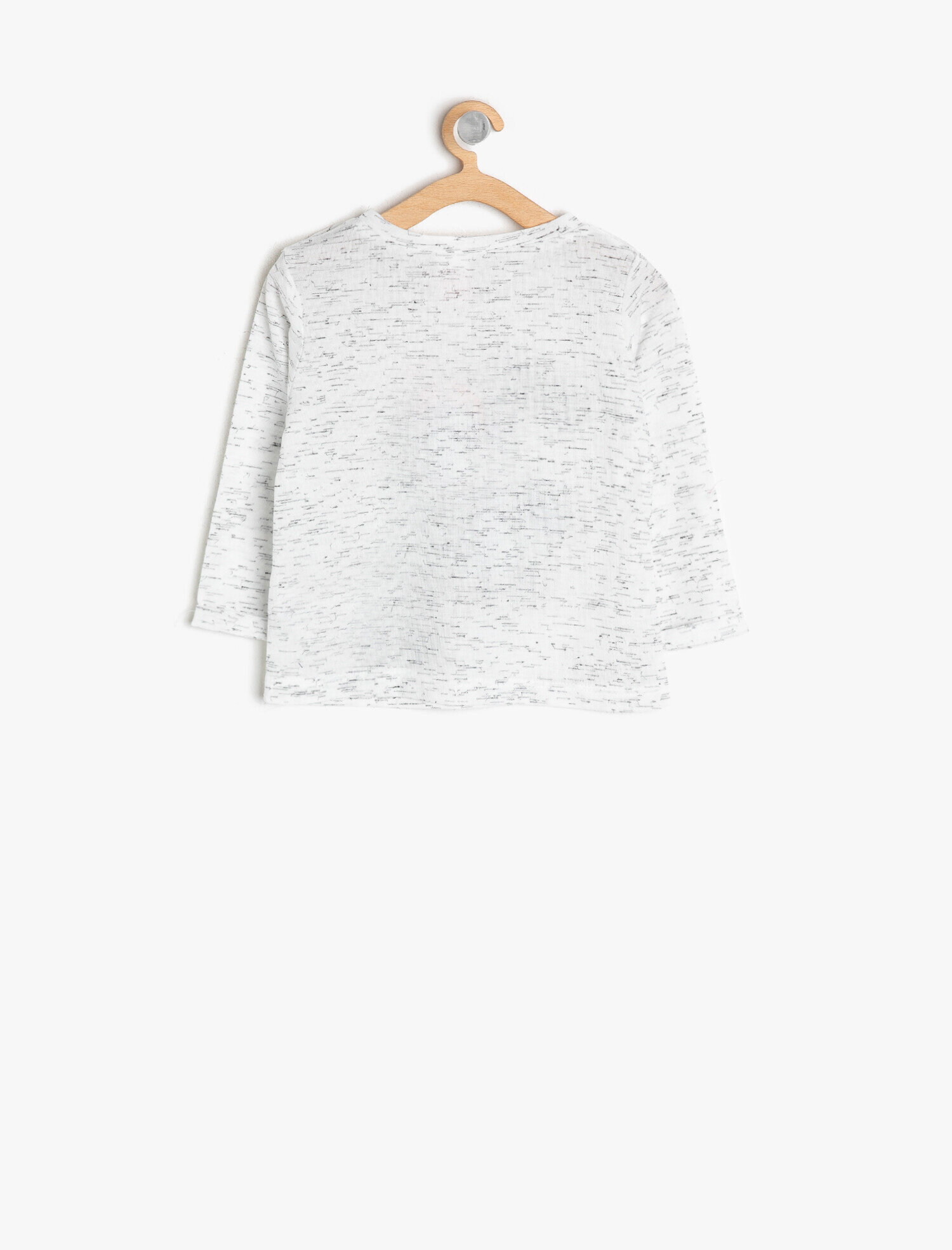  Erkek Bebek Baskılı Tişört Uzun Kollu