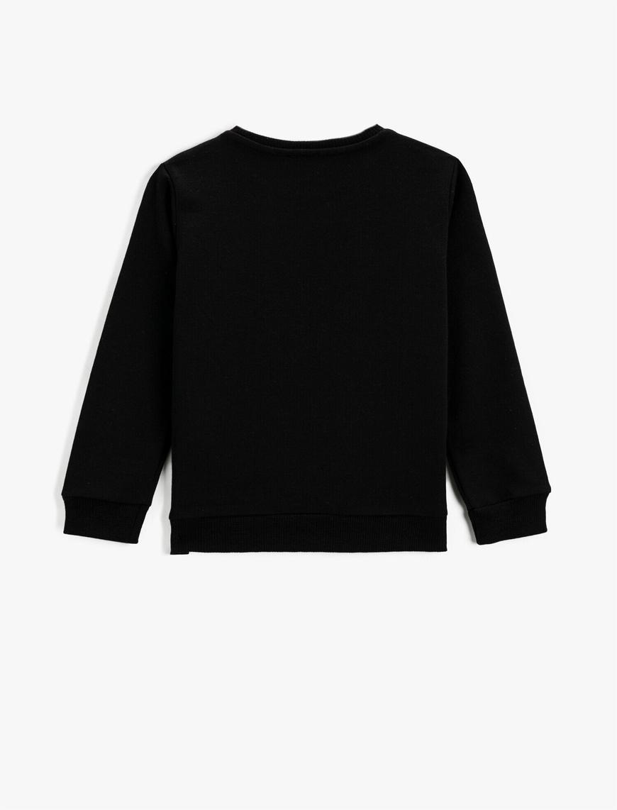  Erkek Çocuk Hulk Marvel Baskılı Lisanslı Sweatshirt Bisiklet Yaka