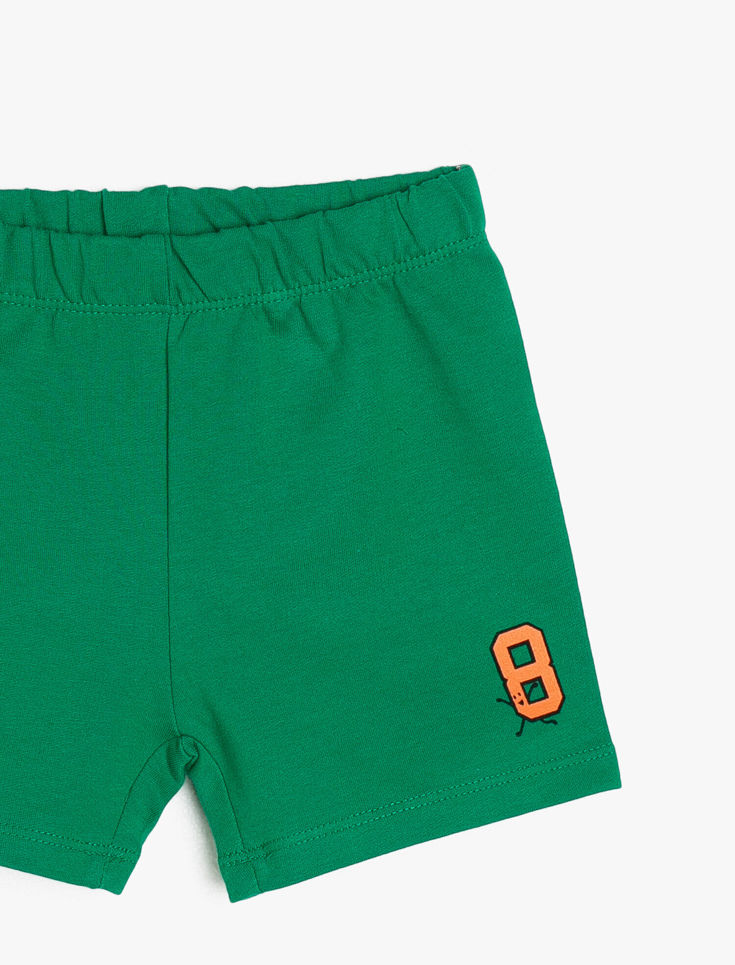  Erkek Bebek Baskılı Şort Normal Bel