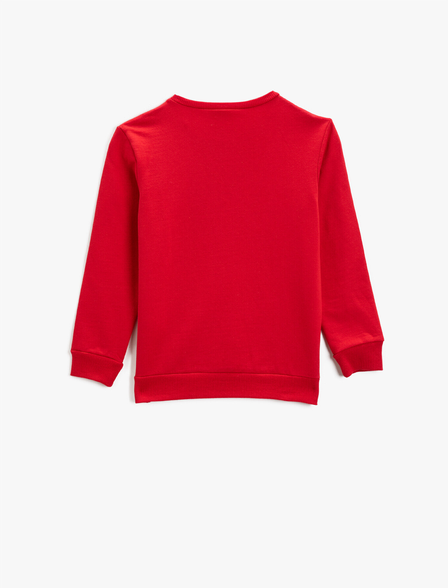  Erkek Çocuk Baskılı Sweatshirt Bisiklet Yaka Pamuklu