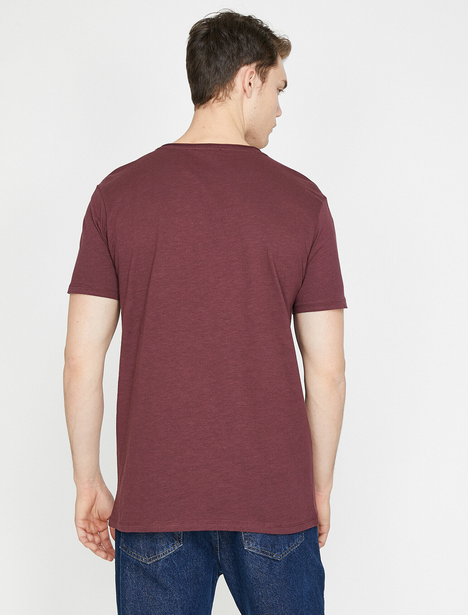 Cep Detaylı Tişört