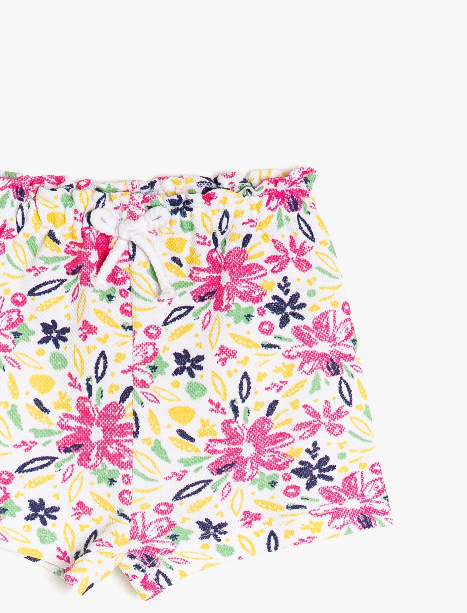  Kız Bebek Çiçekli Şort