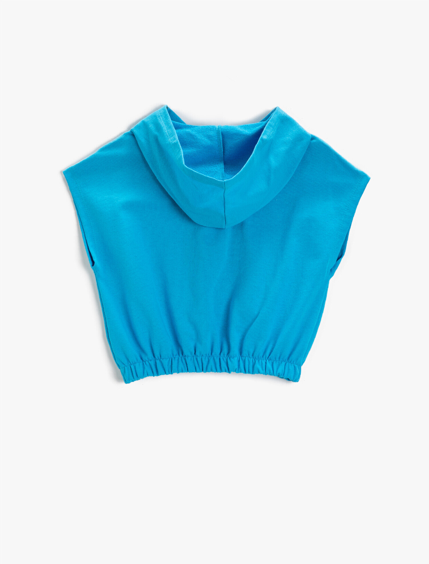  Kız Çocuk Tweety Lisanslı Baskılı Kolsuz Pamuklu Kapüşonlu Sweatshirt