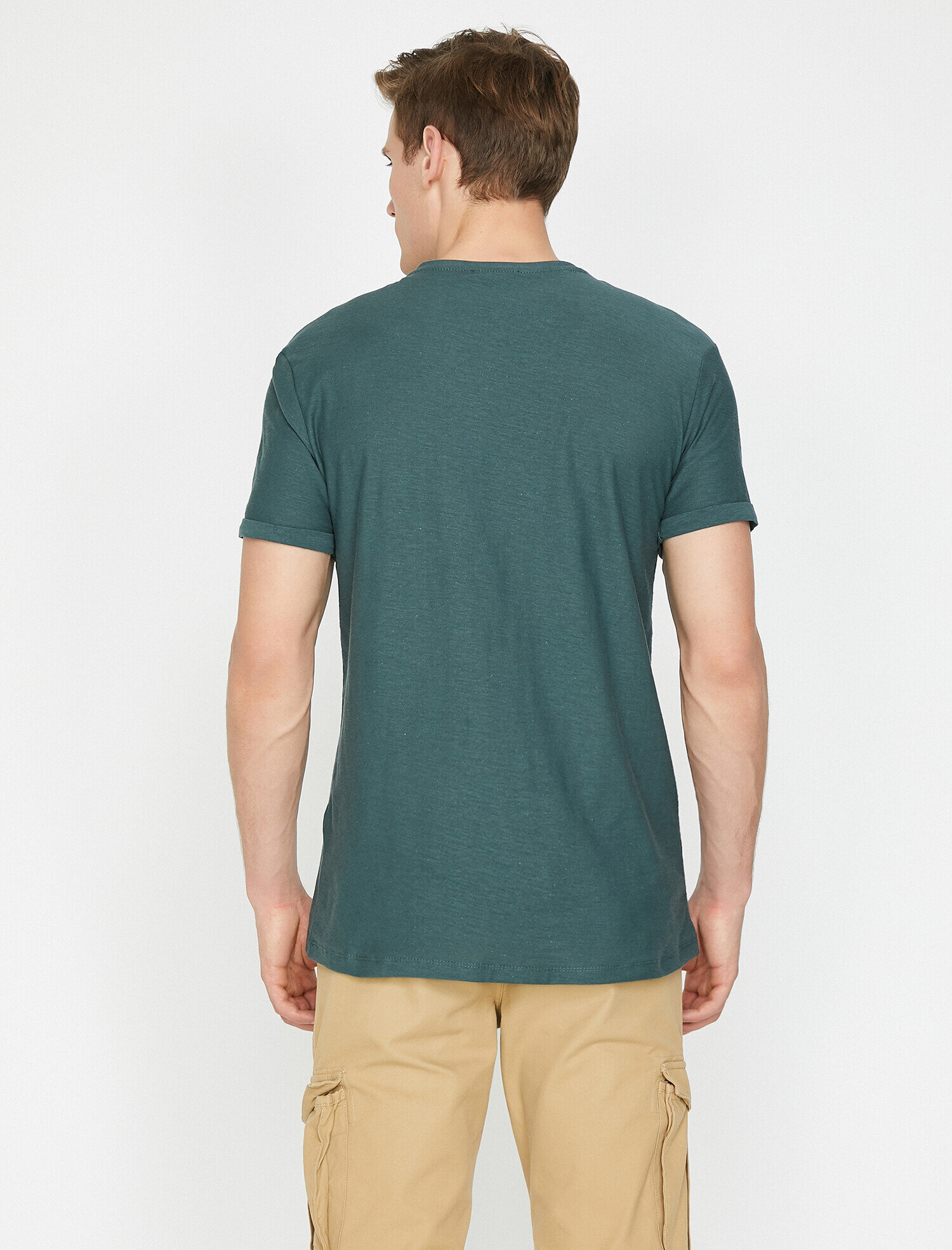   Cep Detaylı Tişört