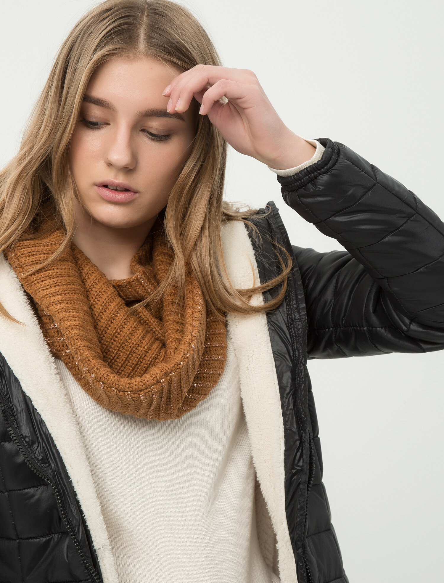  Kadın Örgü Boyunluk Atkı