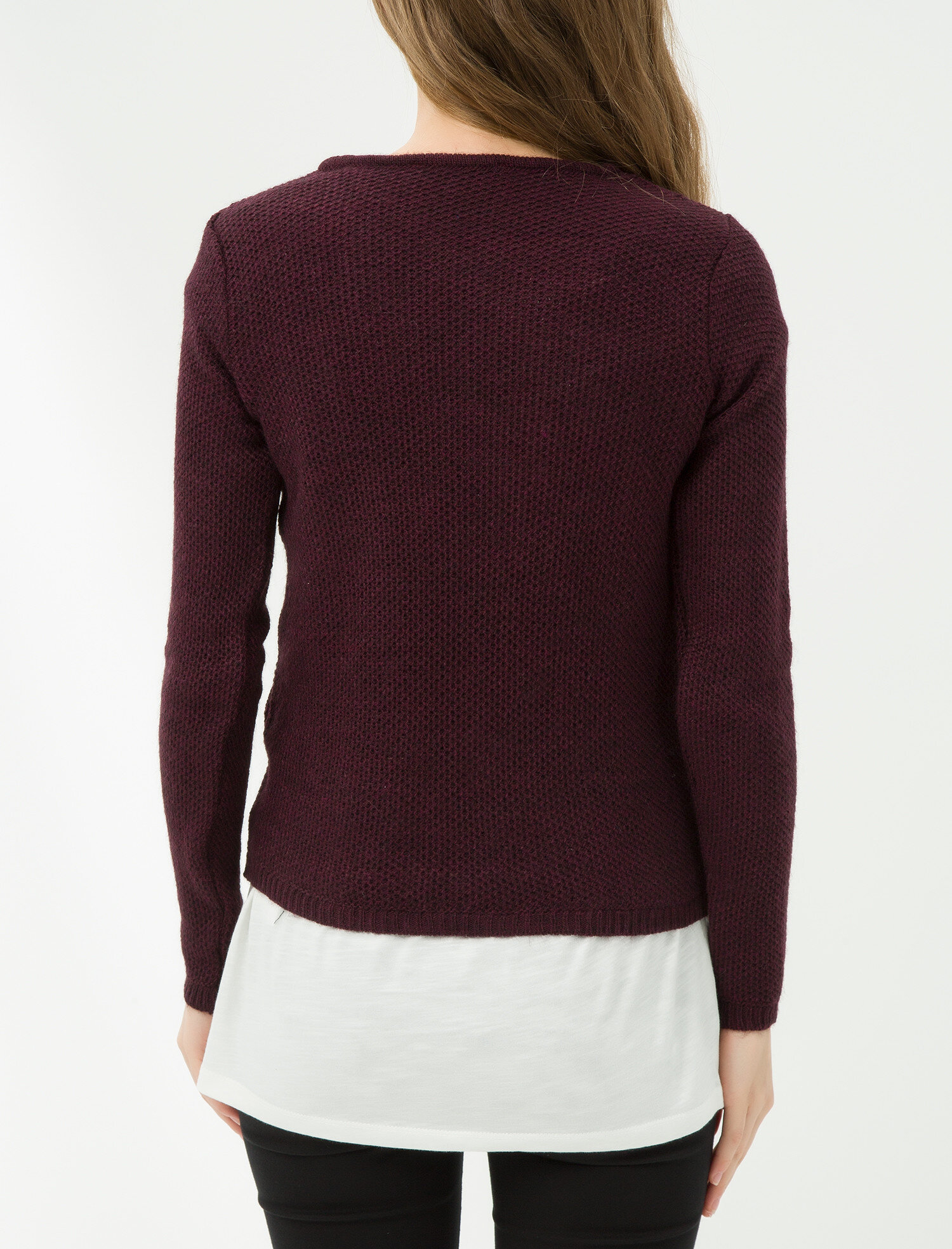 Baskılı Triko Kazak