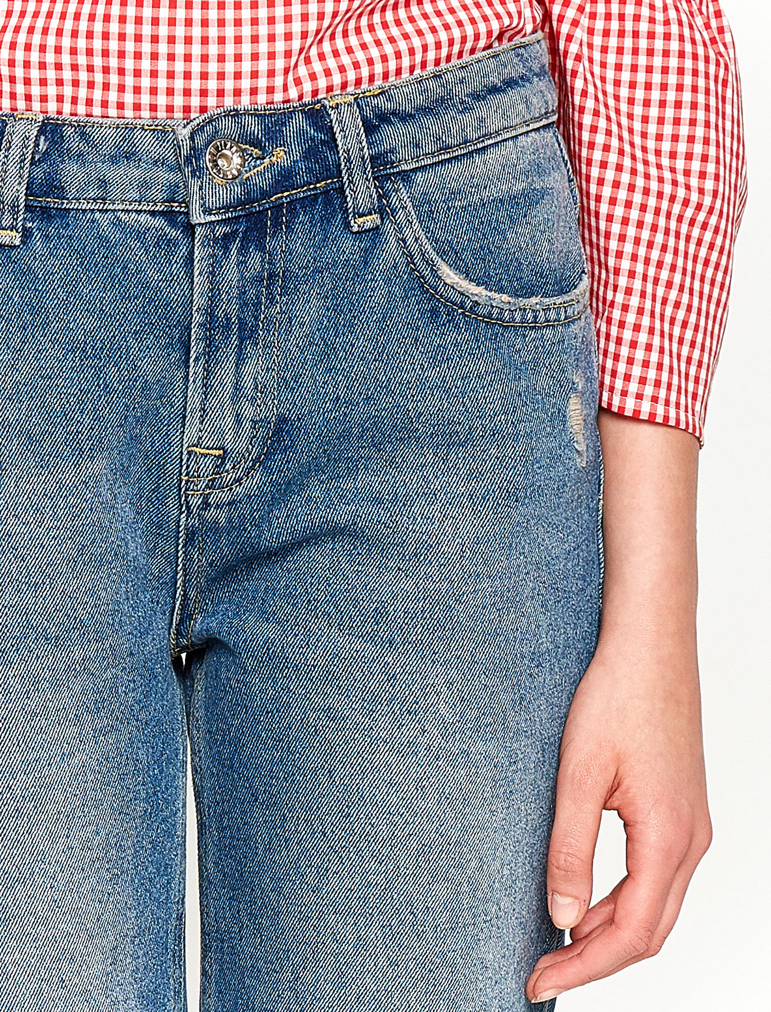   Yırtık Jean Pantolon