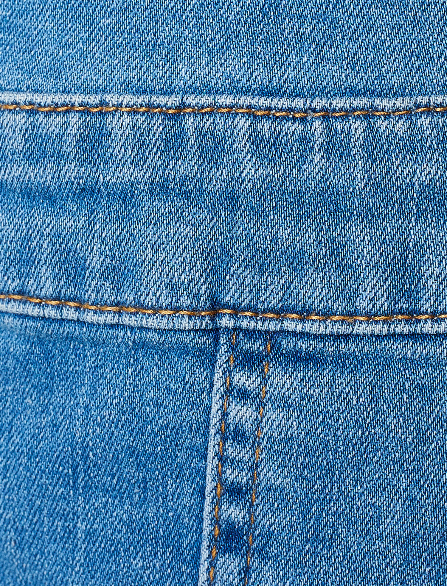   Askılı Jean Elbise