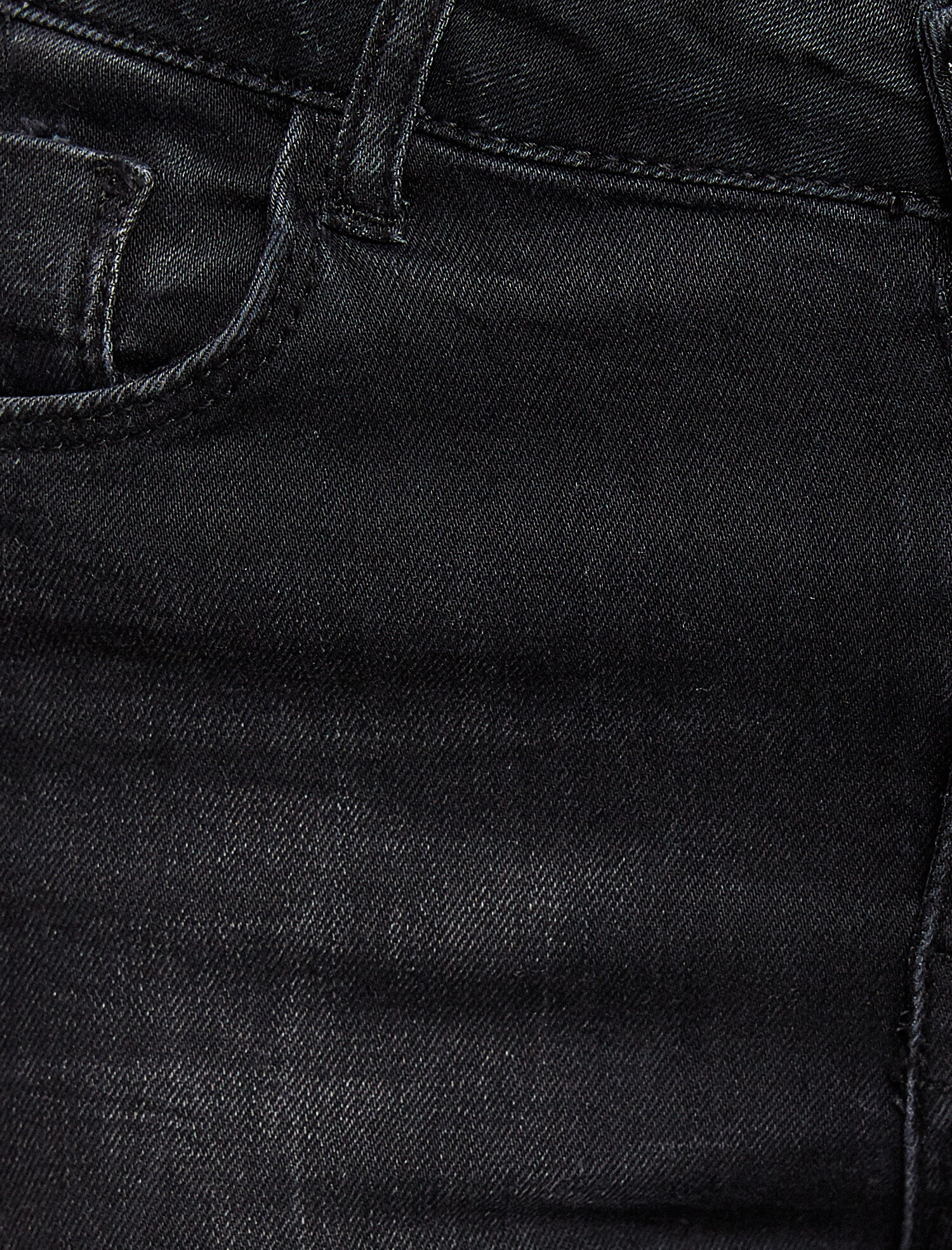   Püskül Detaylı Jean Pantolon