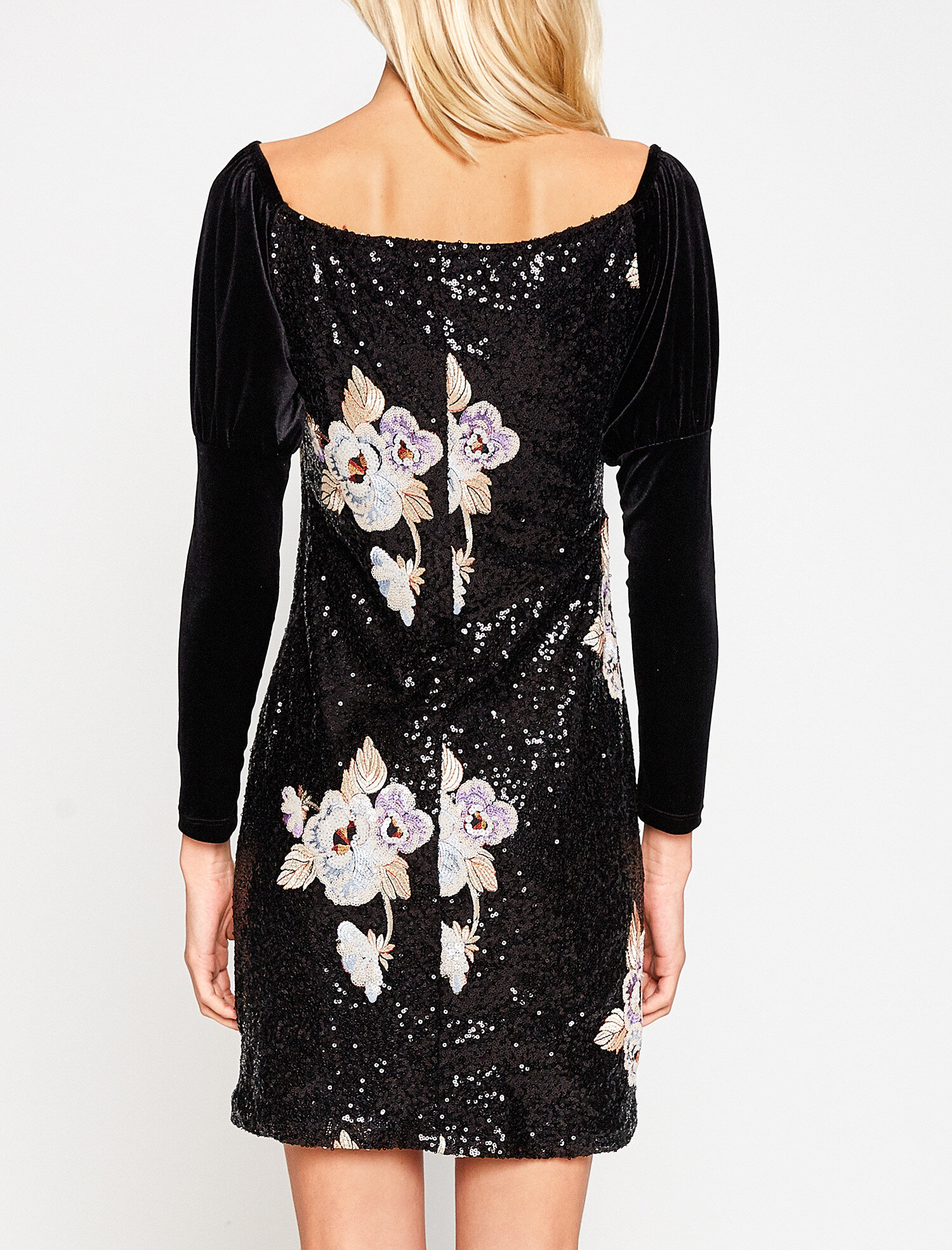   Çiçekli Abiye Elbise