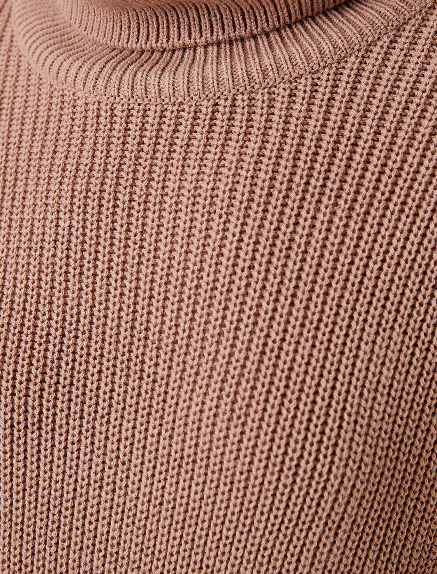   Balıkçı Yaka Oversize Uzun Kollu Kazak