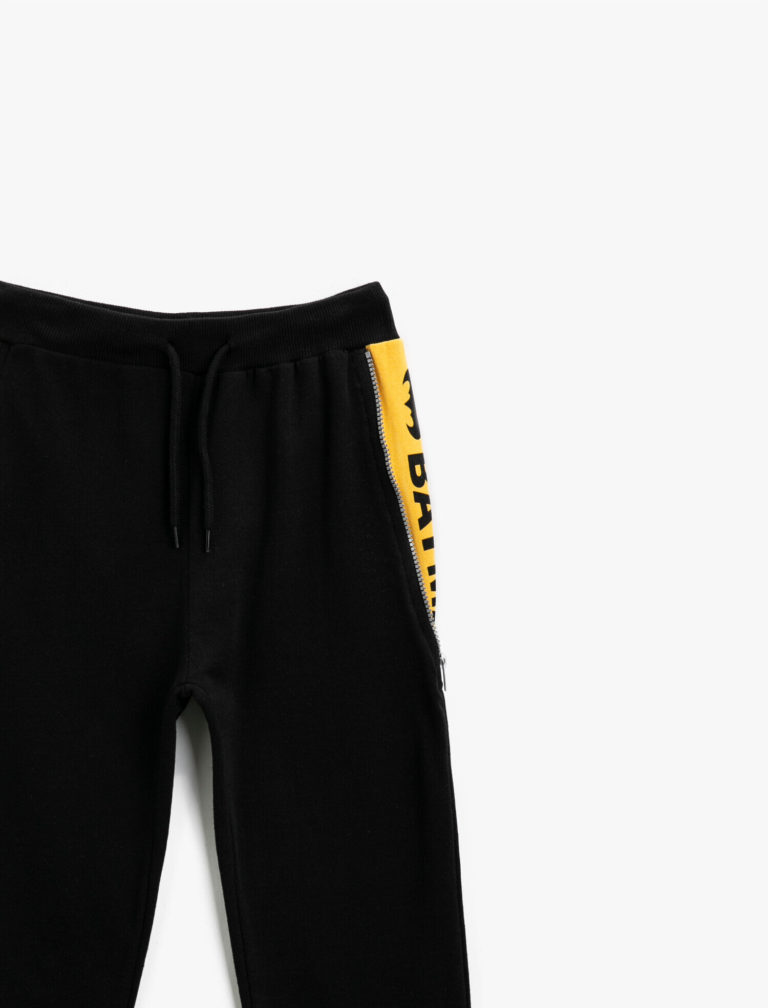  Erkek Çocuk Batman Lisanslı Baskılı Beli Bağlamalı Eşofman Altı