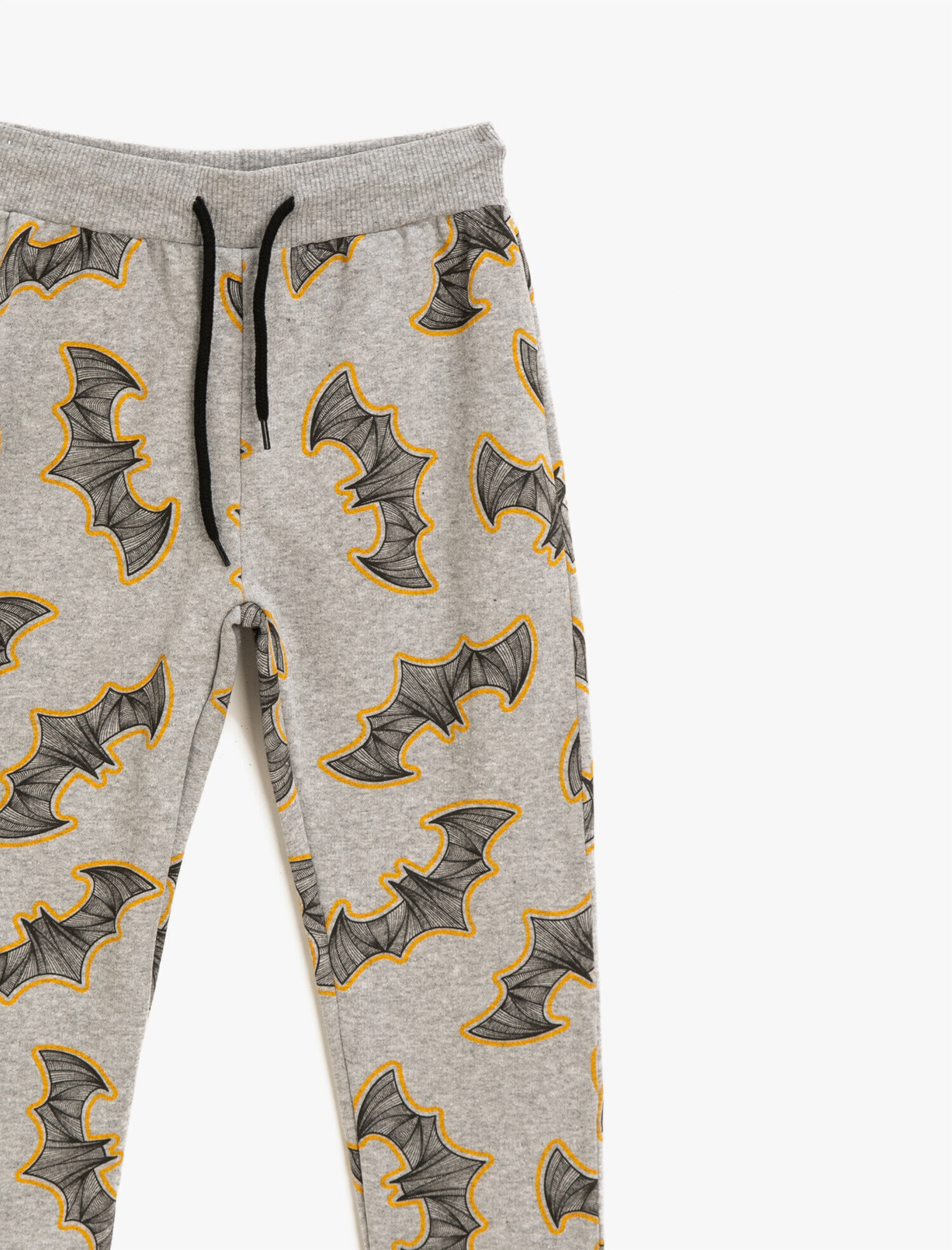  Erkek Çocuk Batman Lisanslı Baskılı Beli Bağlamalı Eşofman Altı