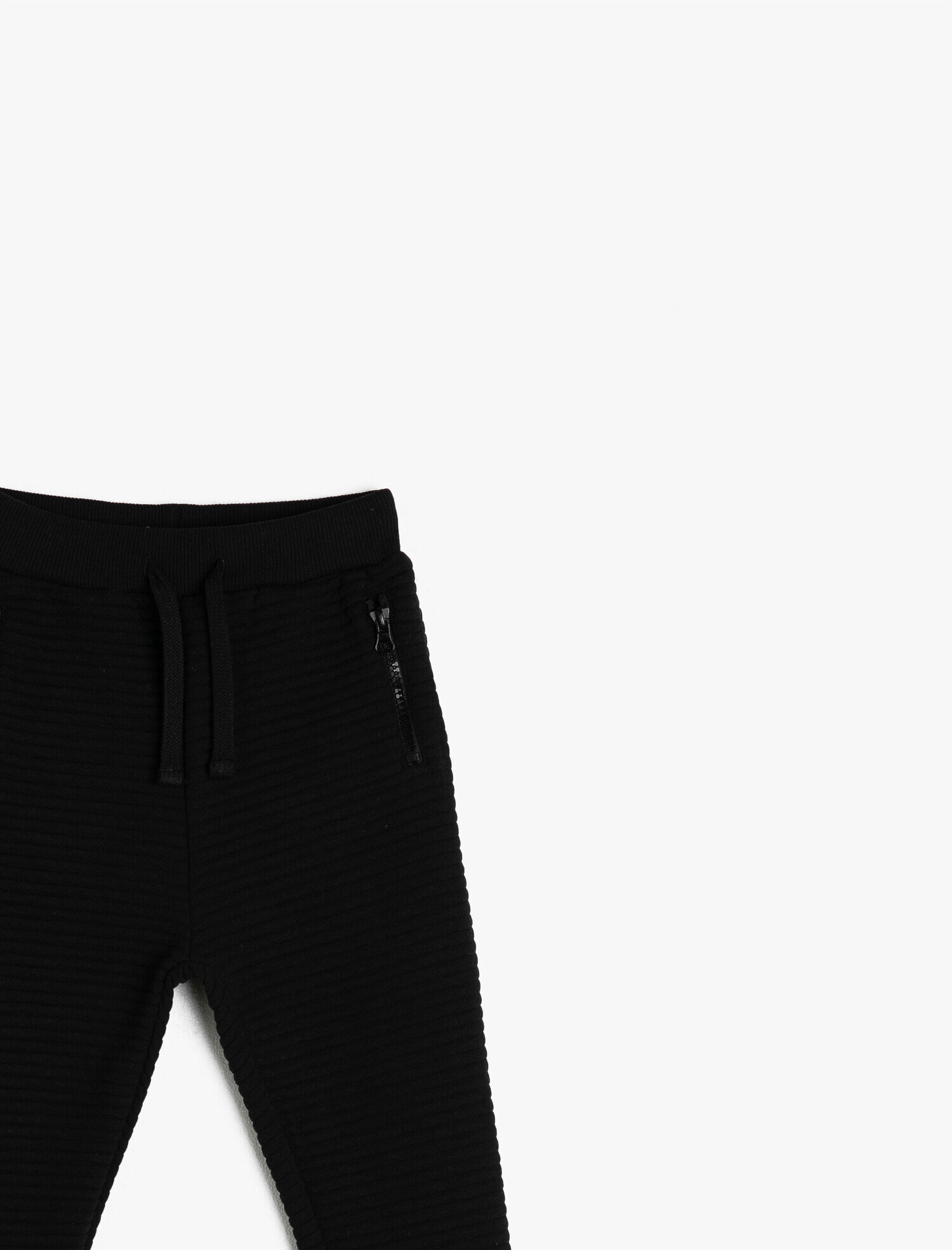  Erkek Çocuk Fermuarlı Cep Detaylı Eşofman Altı