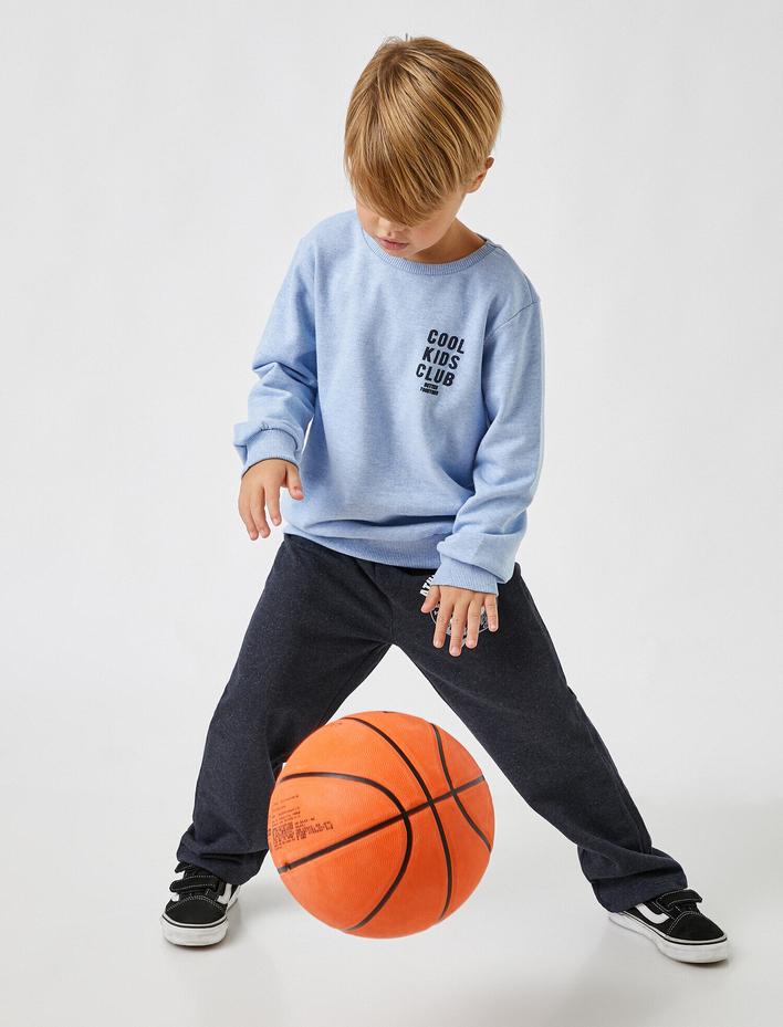 Erkek Çocuk Baskılı Eşofman Altı