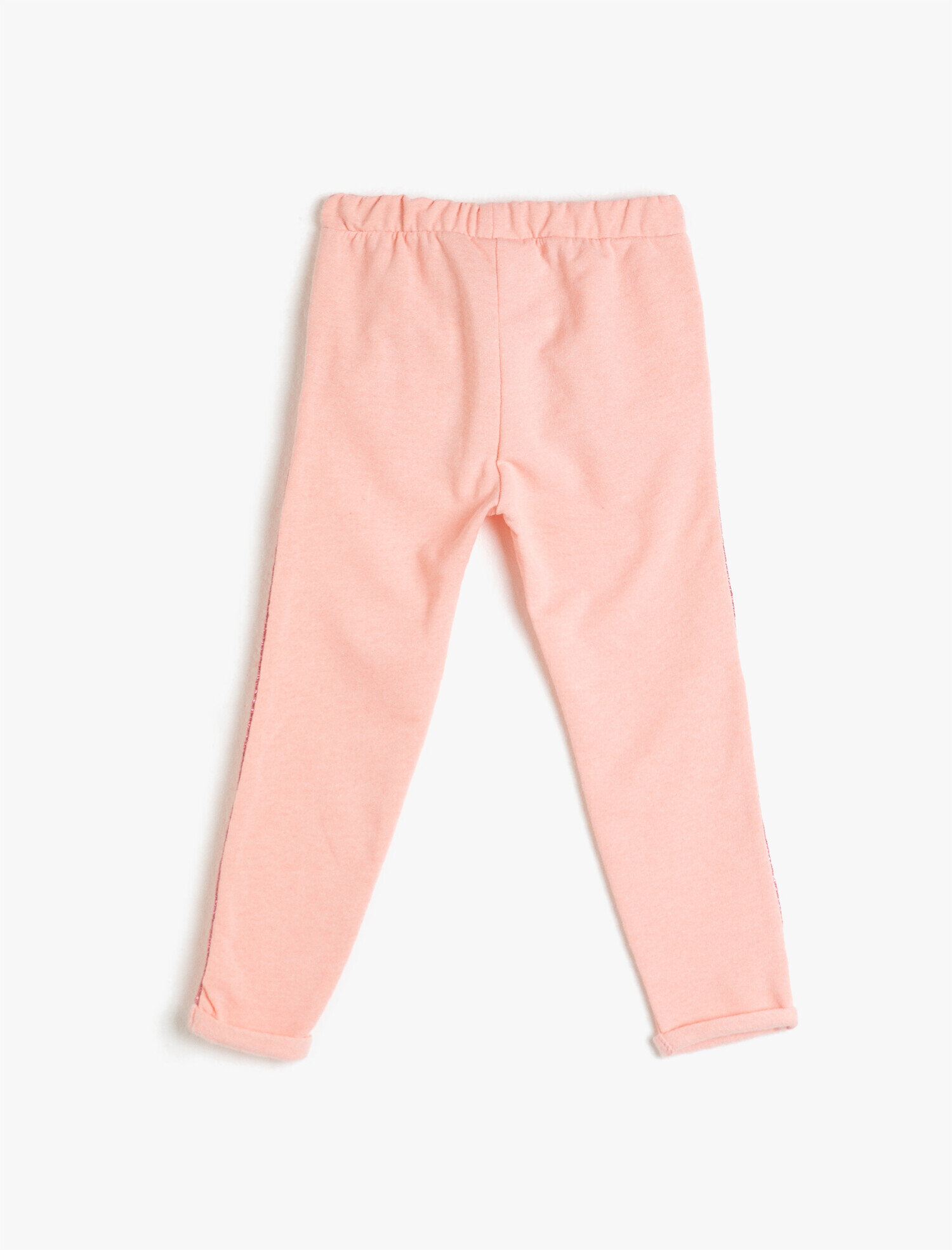  Kız Çocuk Cepli Sim Detaylı Eşofman Altı