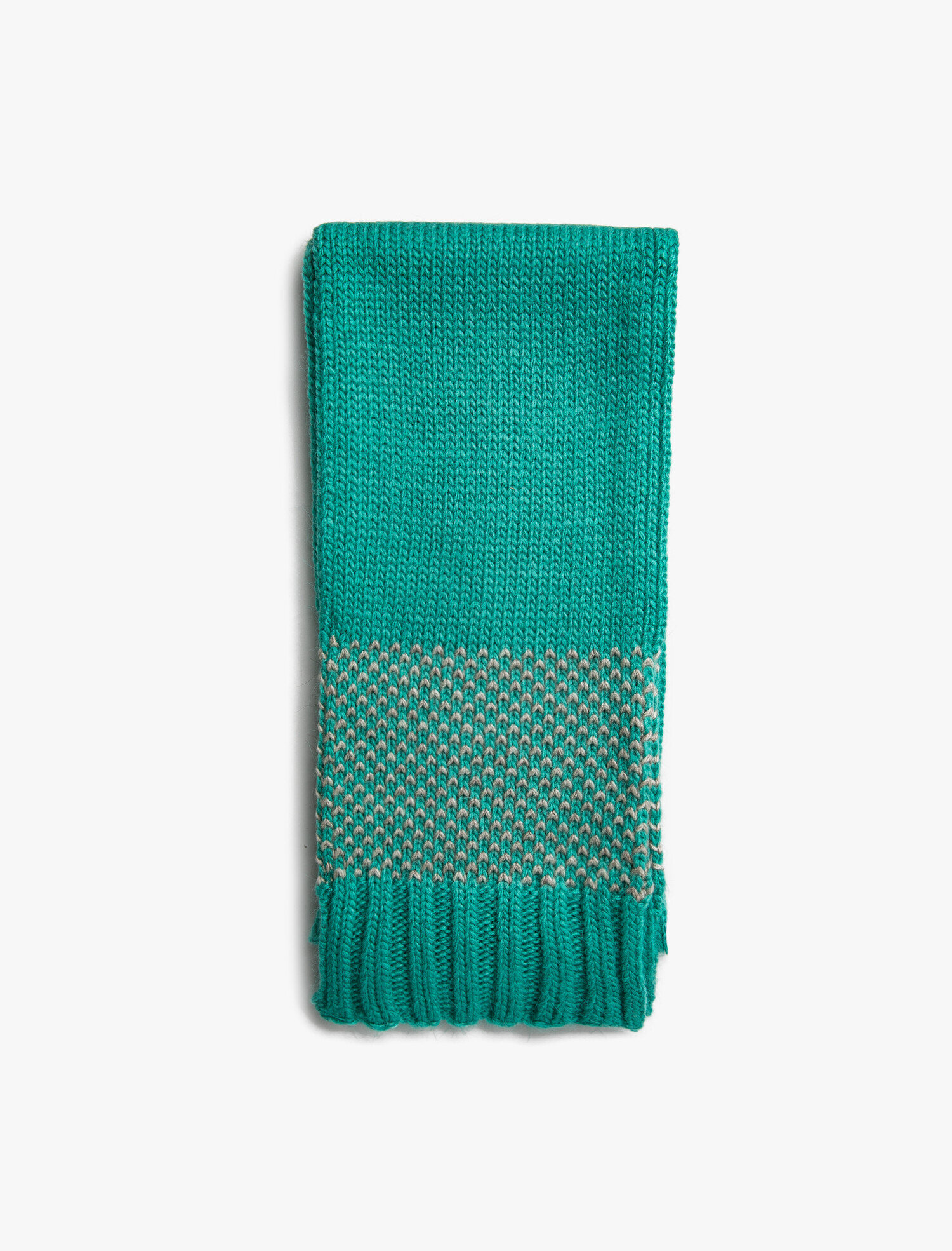  Kız Çocuk Desenli Örgü Atkı Seti