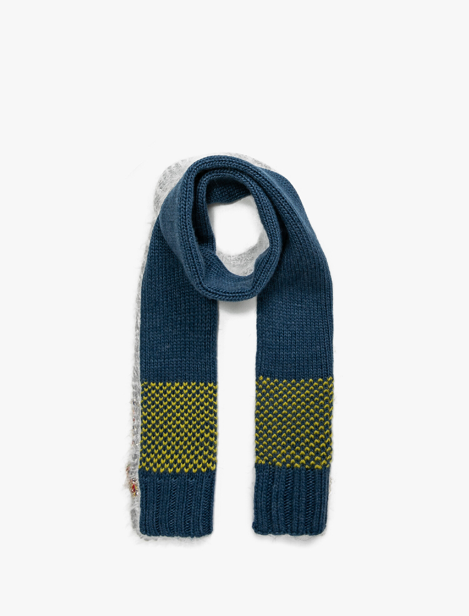  Kız Çocuk Desenli Örgü Atkı Seti