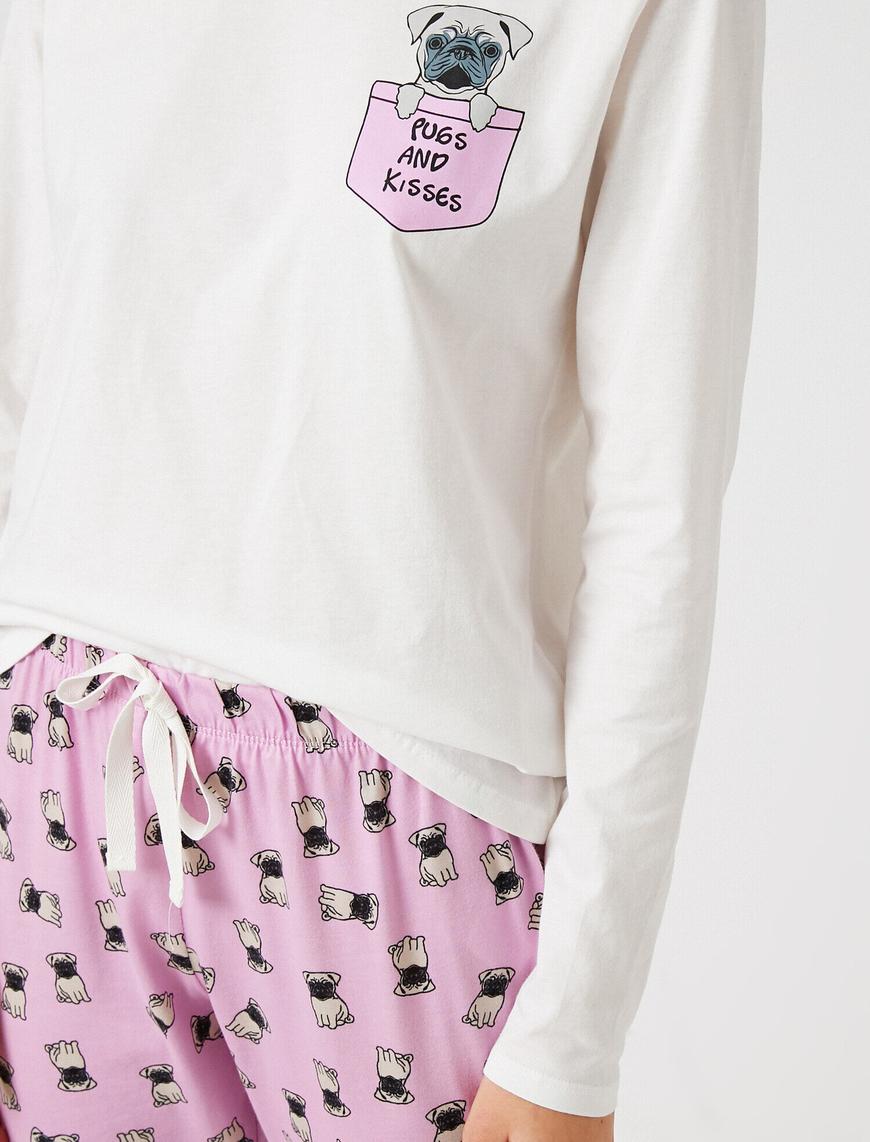   Baskılı Pijama Takımı