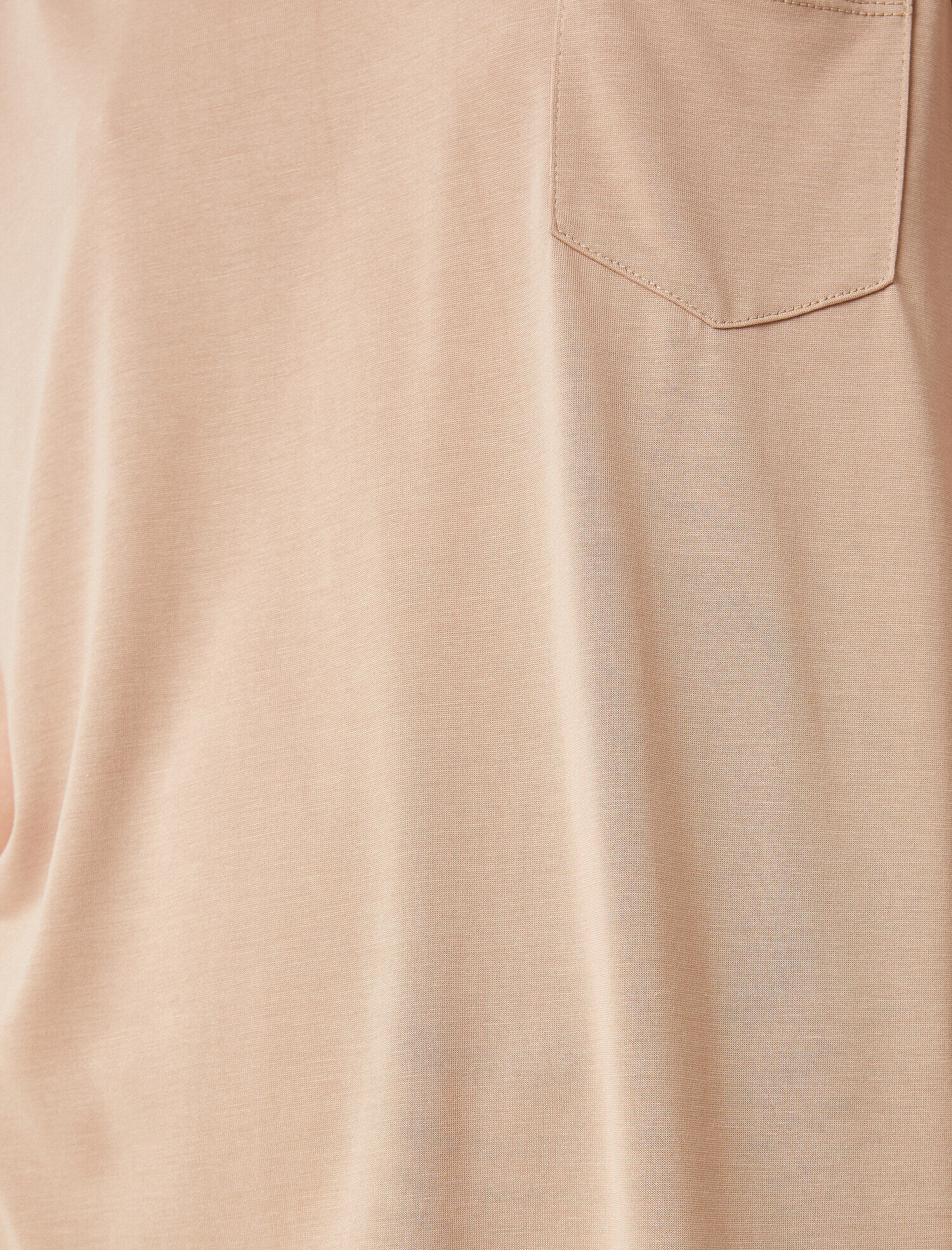   Kisa Kollu V Yaka Pijama Üstü