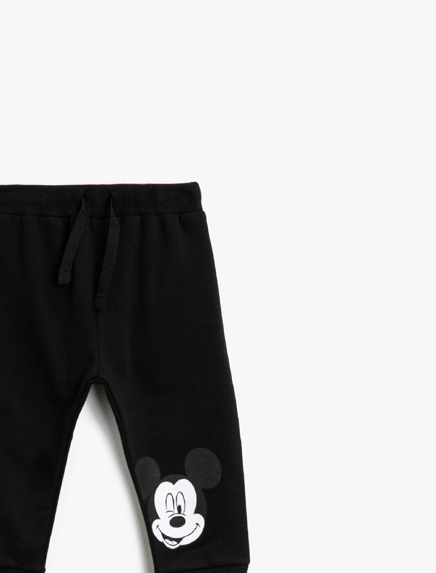  Erkek Bebek Mickey Mouse Lisanslı Baskılı Pamuklu Eşofman Altı