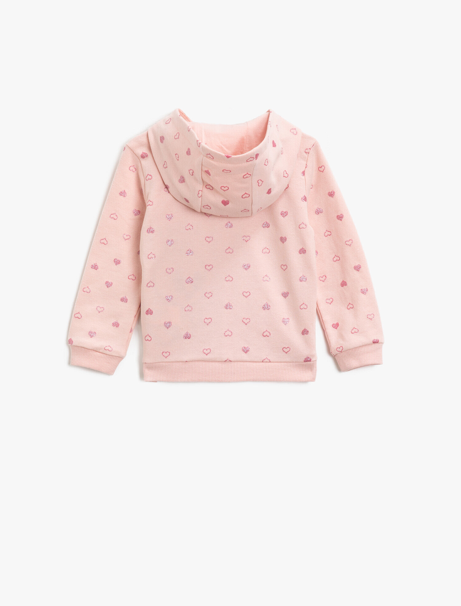 Kız Bebek Pamuklu Tweety Lisanslı İşlemeli Kapüşonlu Baskılı Sweatshirt