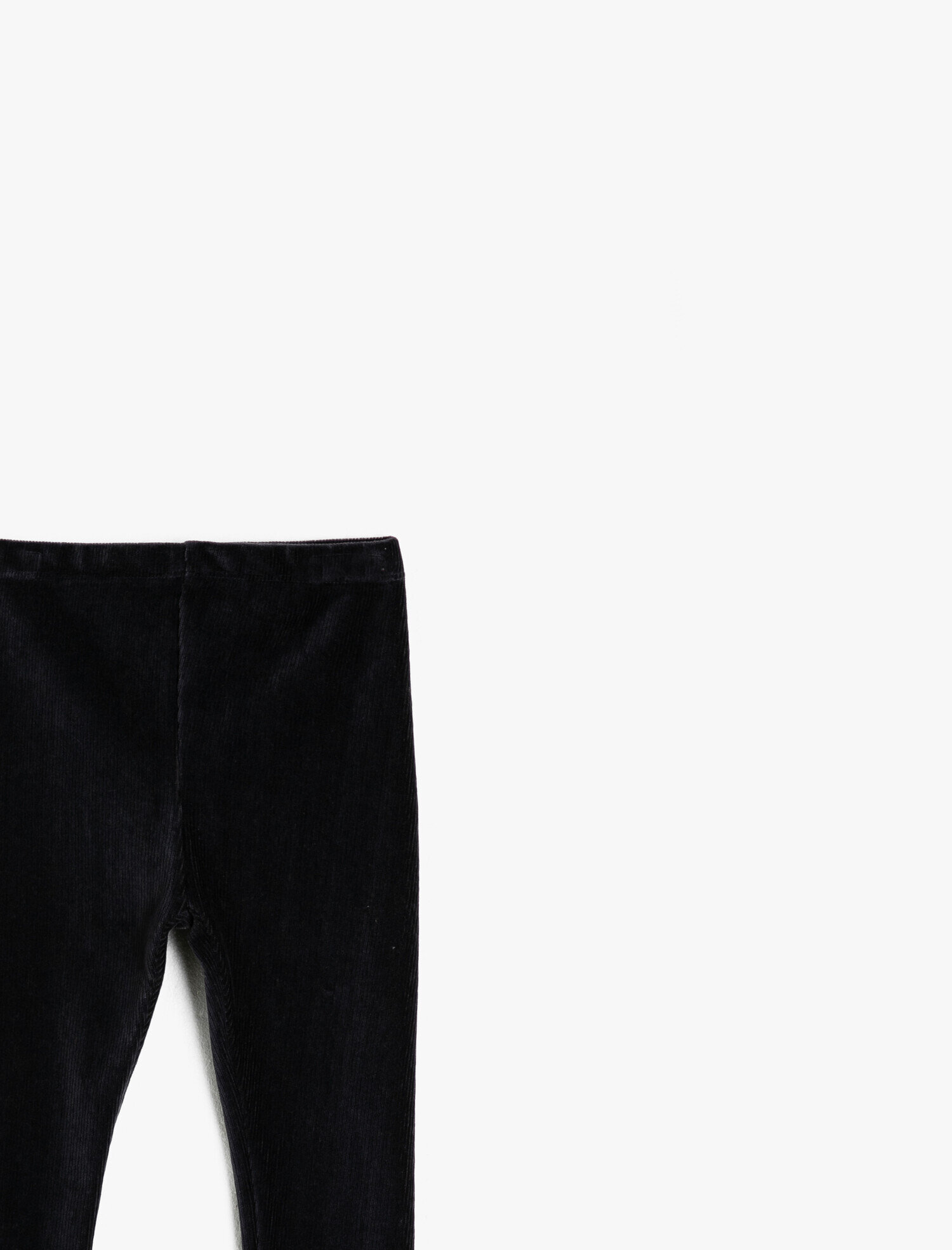  Kız Bebek Fitilli Kadife Tayt