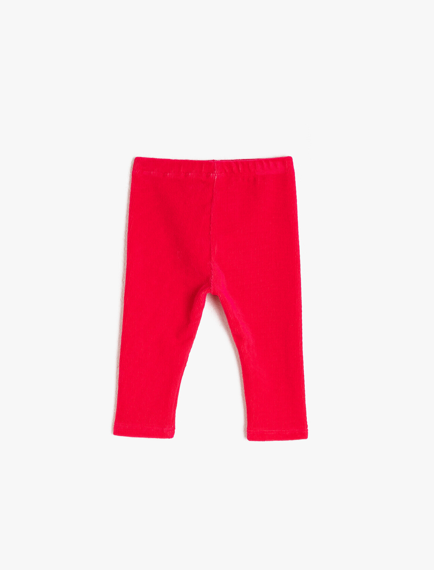  Kız Bebek Fitilli Kadife Tayt