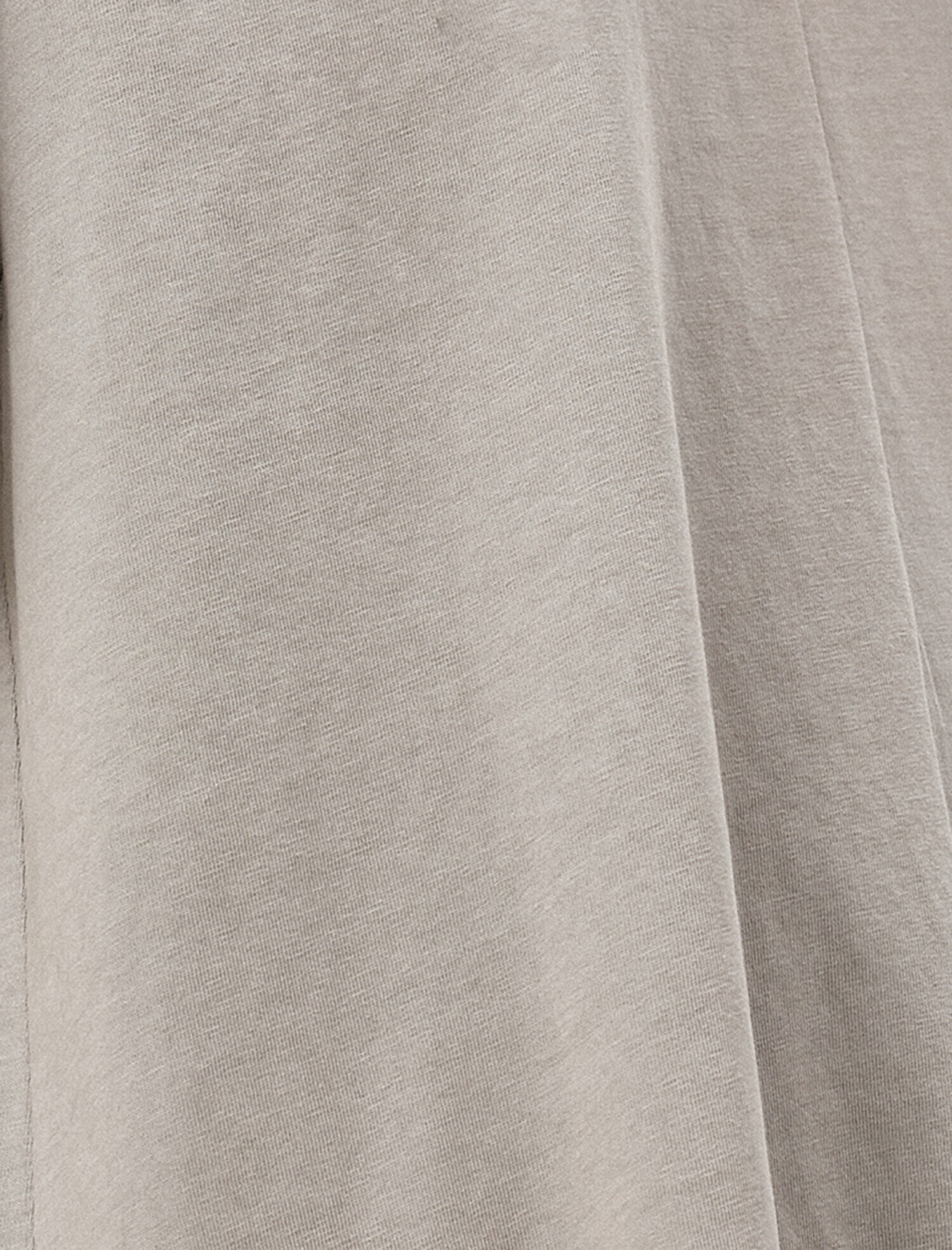   Yırtmaçlı Uzun Tişört Pamuklu