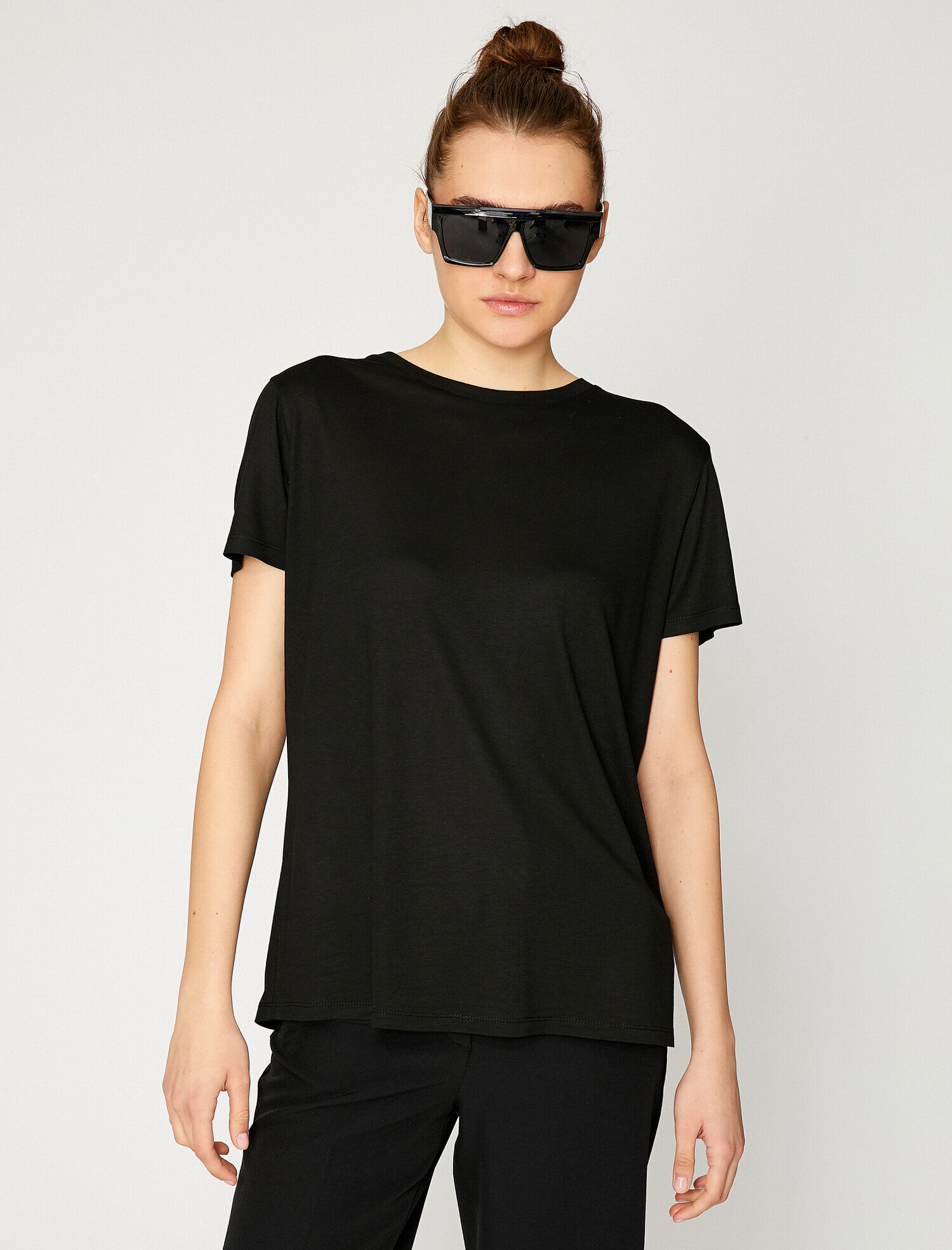   Bisiklet Yaka Tişört