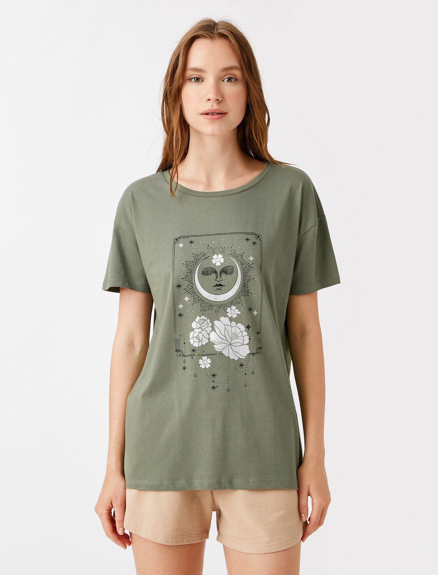   Baskılı Tişört Pamuklu