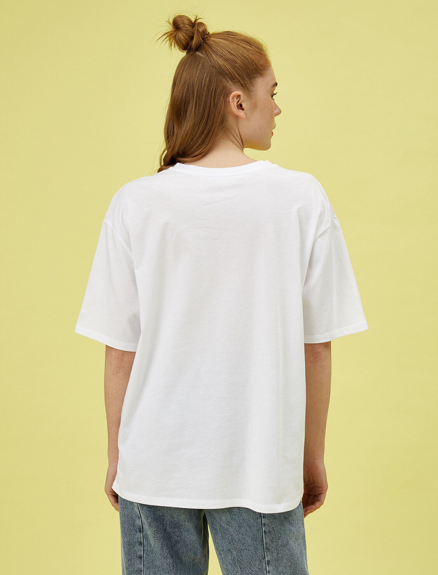 Mickey Mouse Tişört Lisanslı Pamuklu Oversize