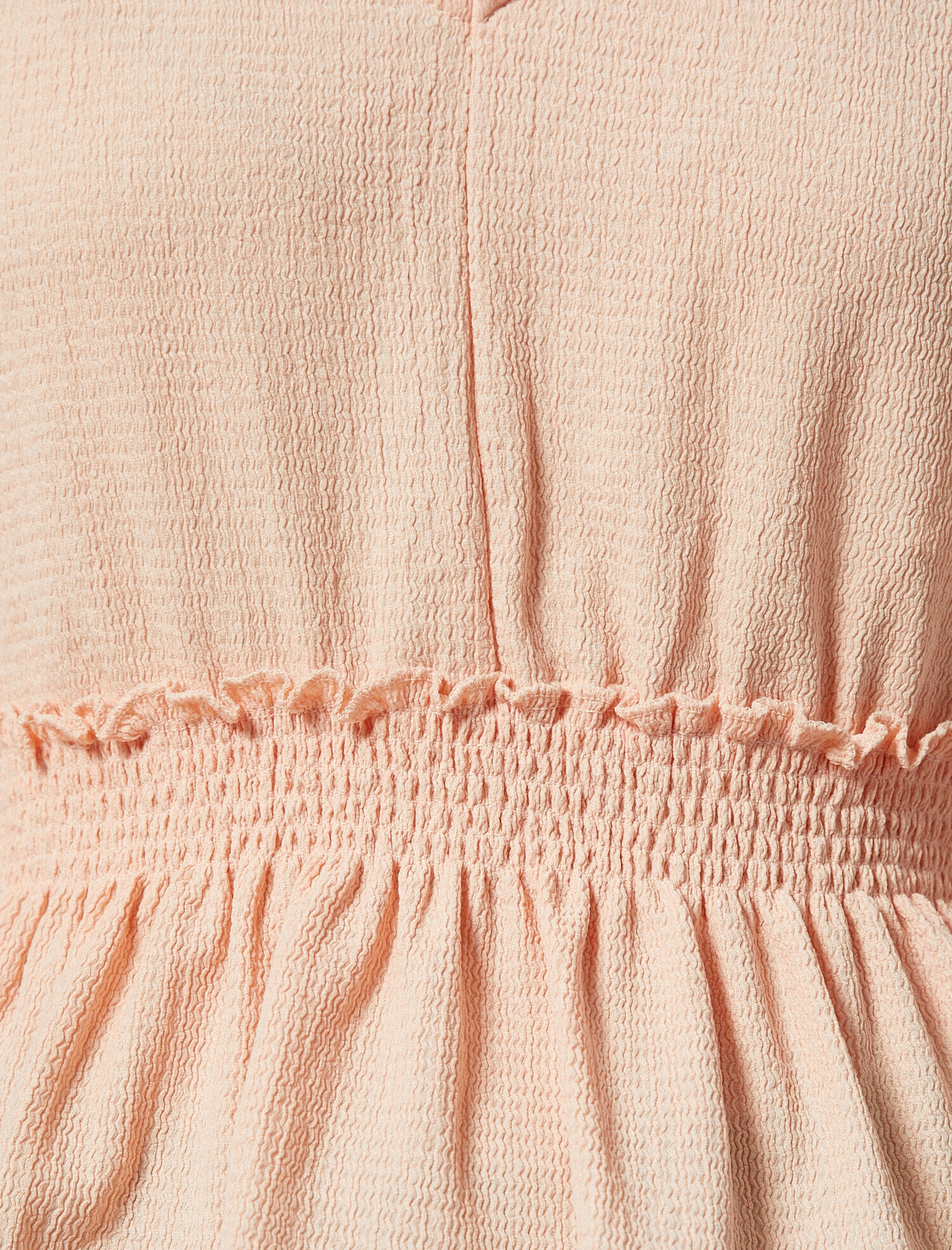   Prenses Kol Fırfırlı Bluz