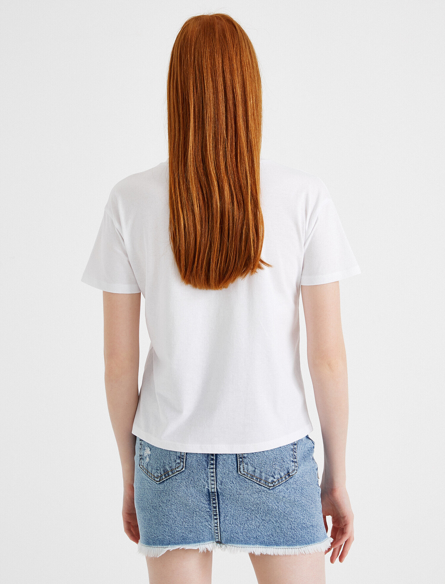   Baskılı Tişört Pamuklu