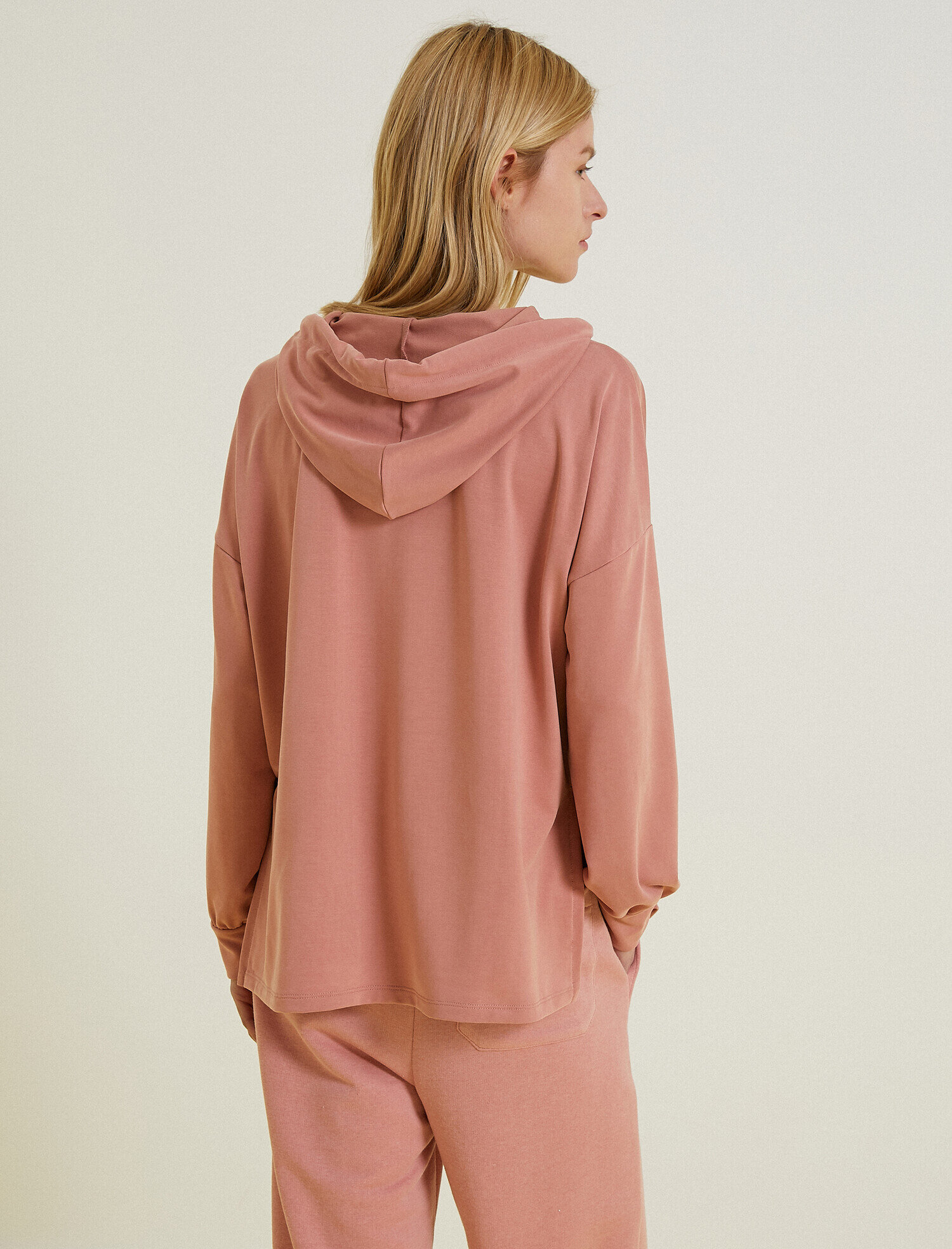   Kapüşonlu Sweatshirt Hoodie Oversize