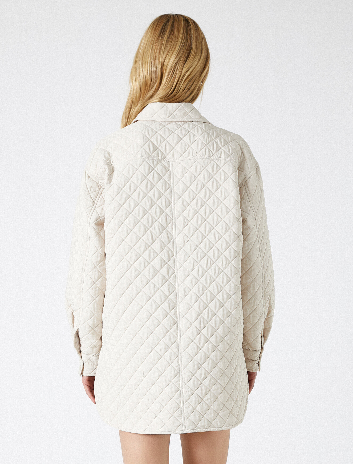   Kapitoneli Cepli Ceket