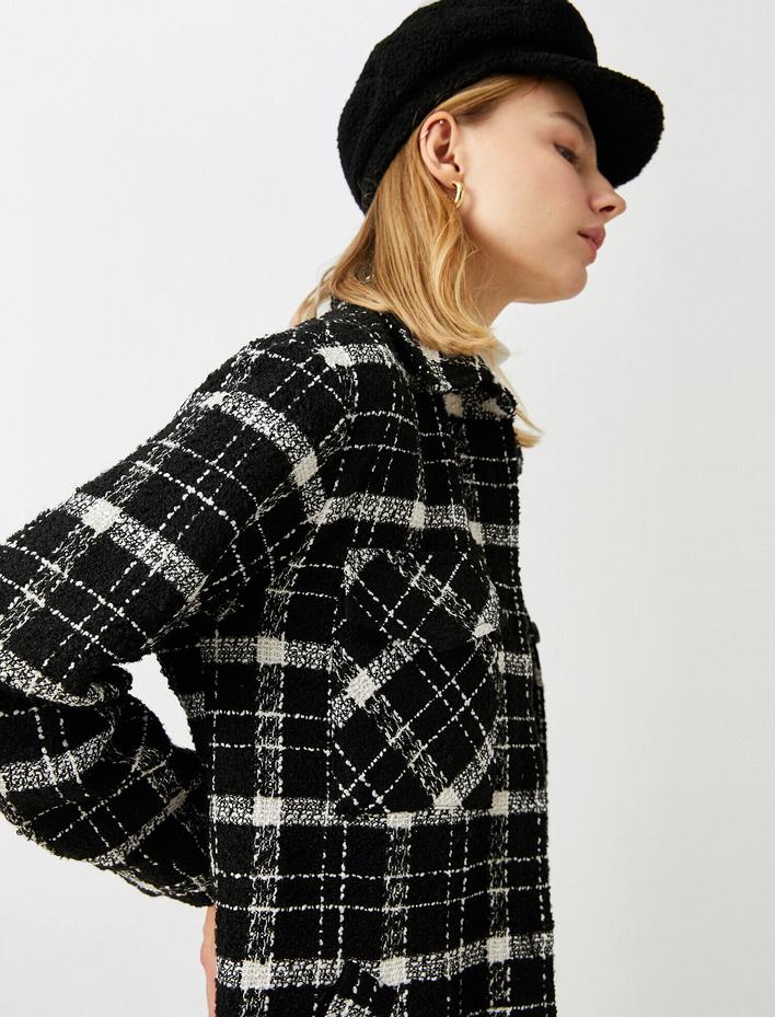  Ekose Ceket Gömlek Shacket