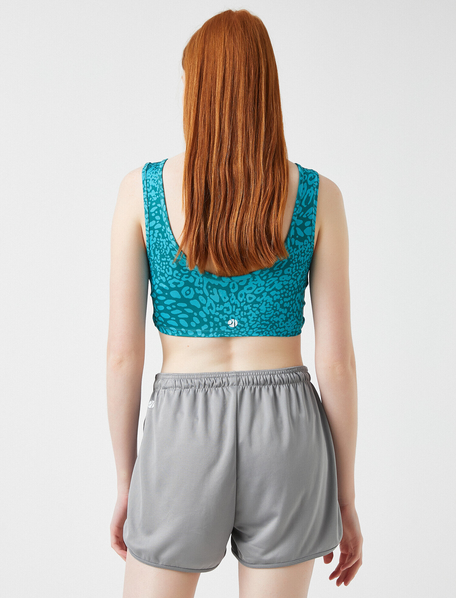   Desenli Sporcu Sütyeni