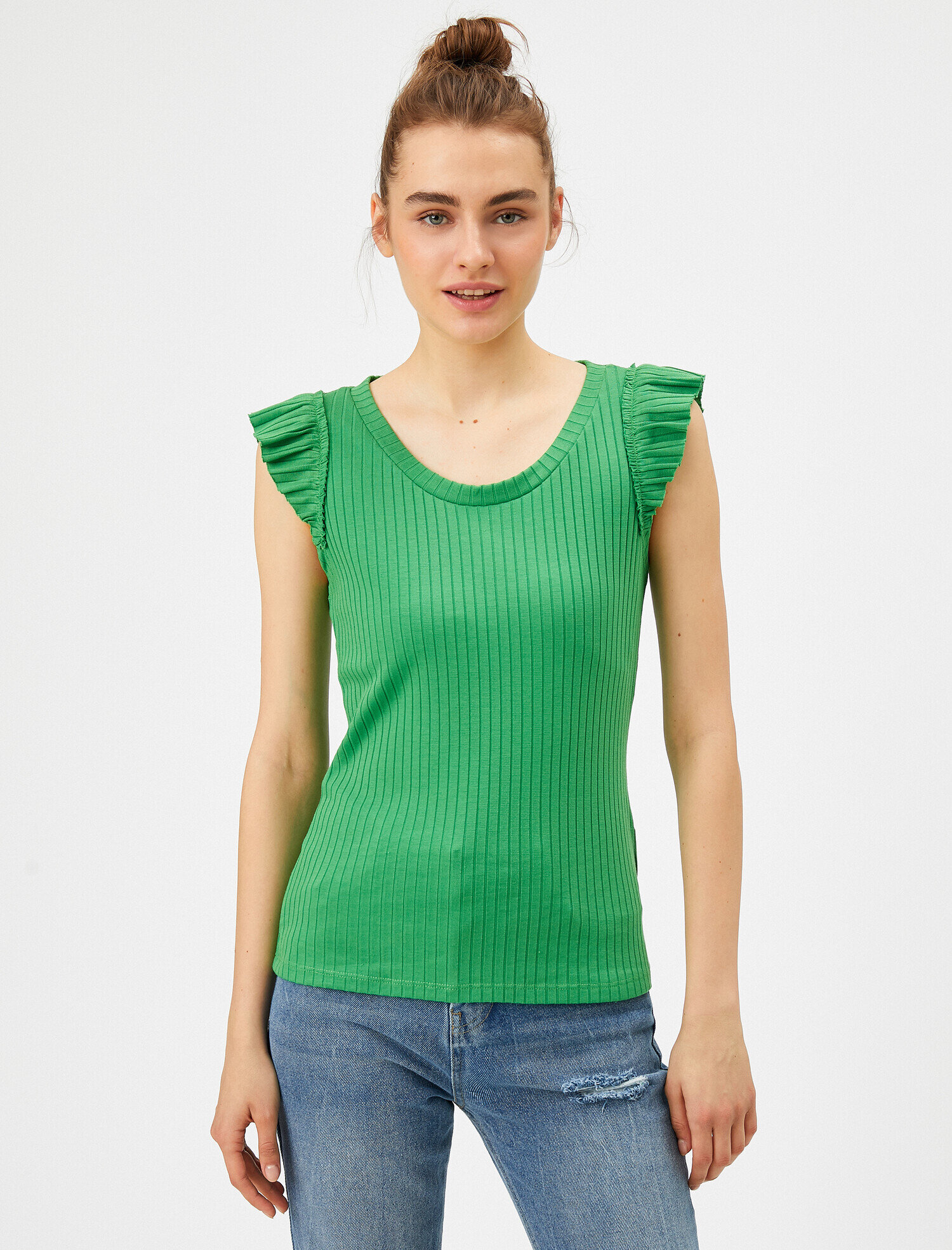   Fitilli Atlet Fırfırlı