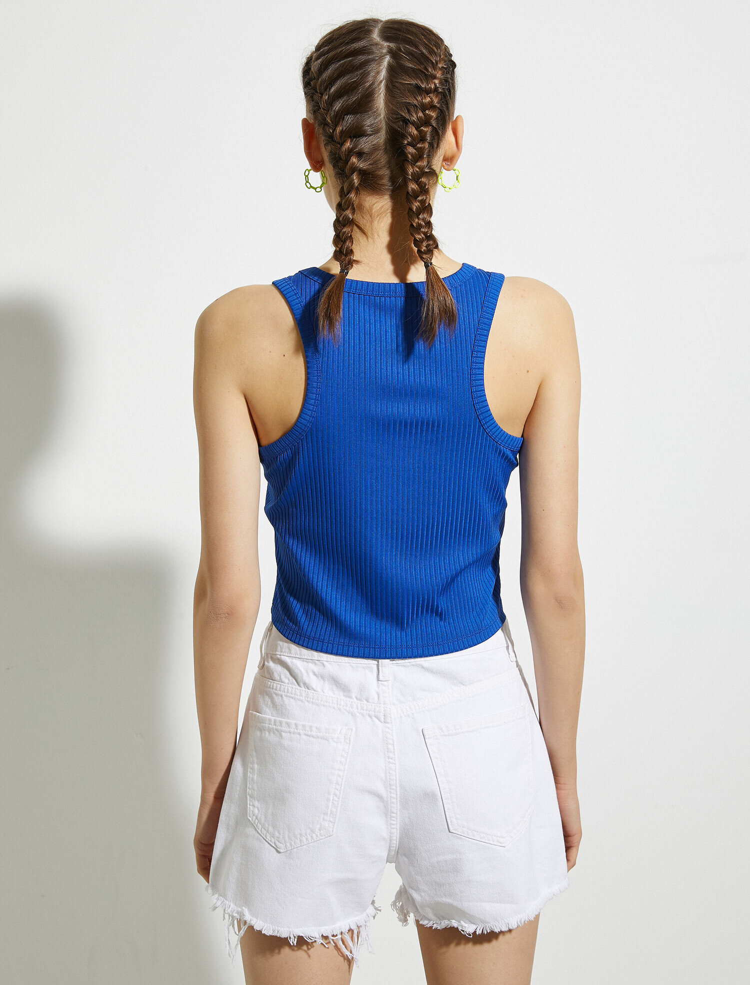   Fitilli Atlet Halter Yaka Tanktop