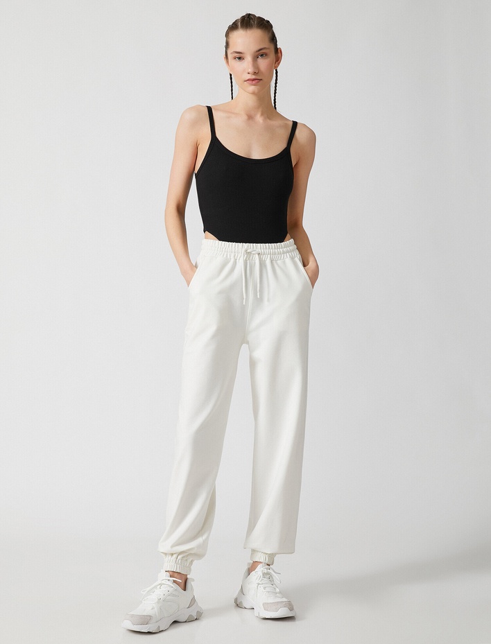  Pamuklu Jogger Eşofman Altı