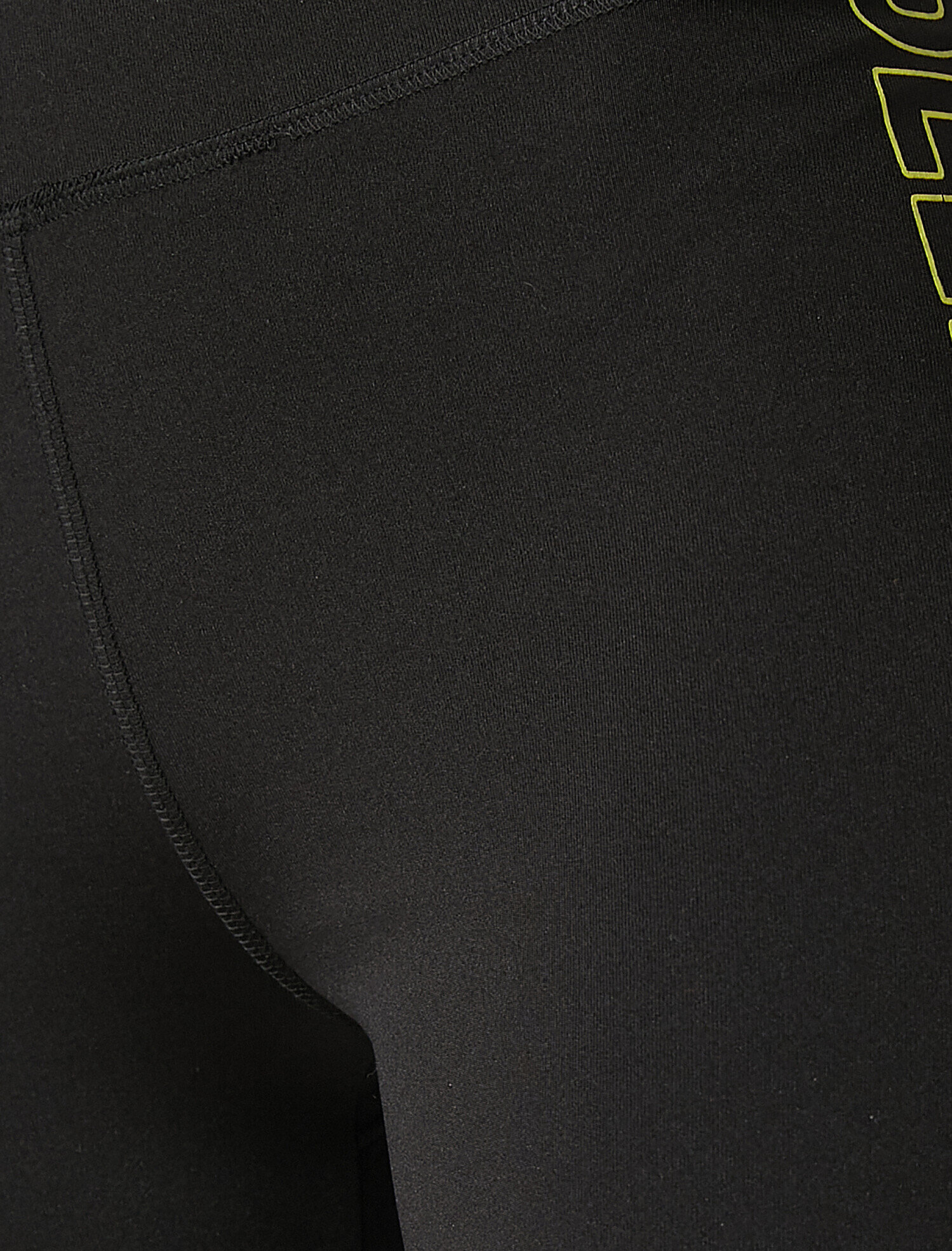   Slogan Detaylı Biker Tayt