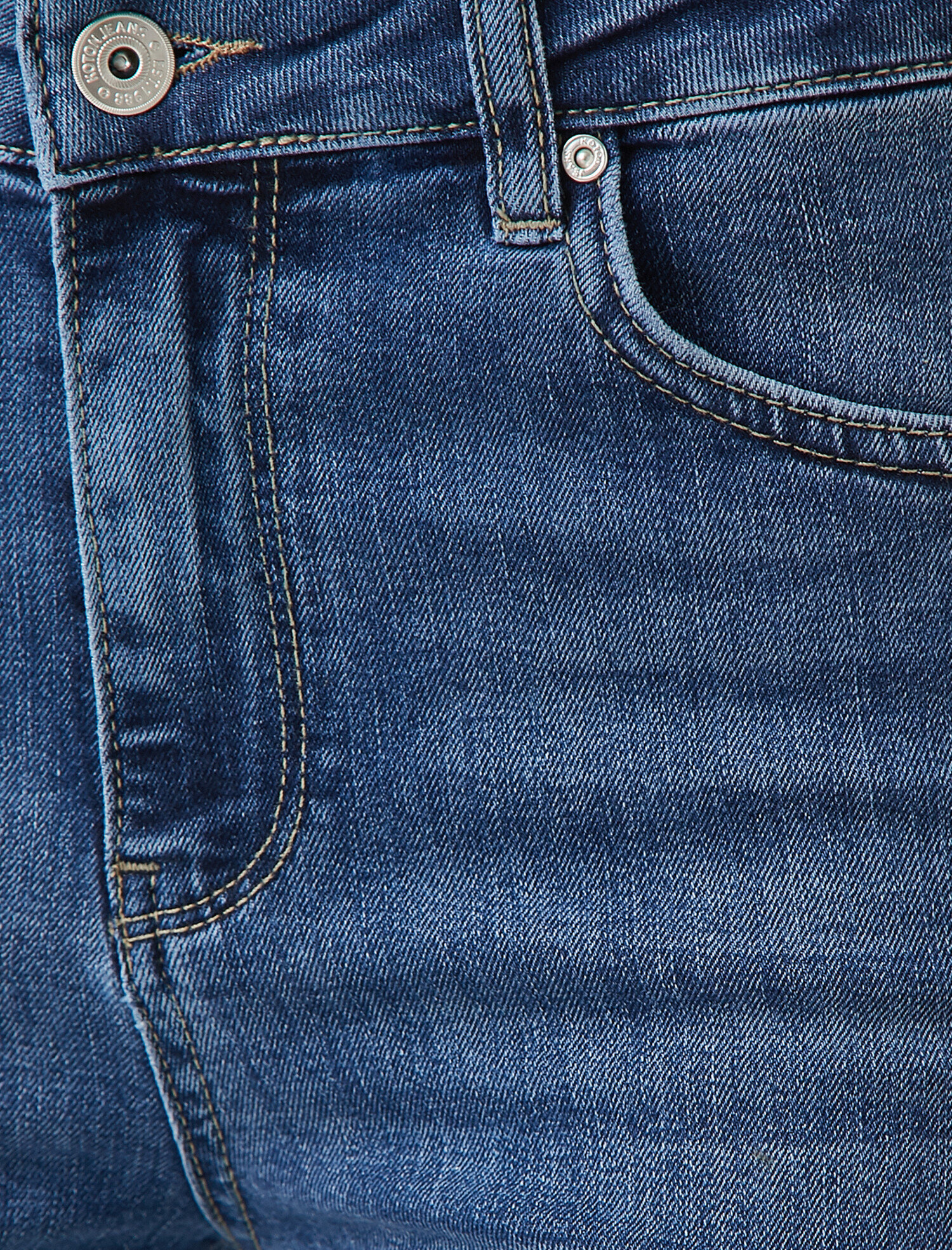   İspanyol Paça Crop Kot Pantolon