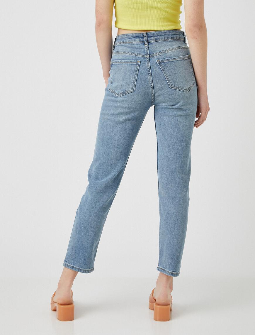   Slim Straight Jean Pantolon