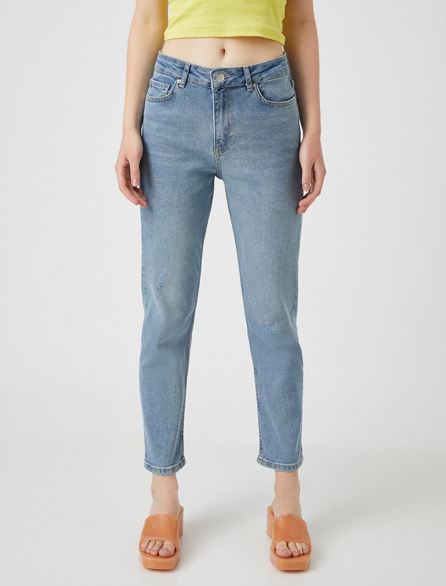   Slim Straight Jean Pantolon