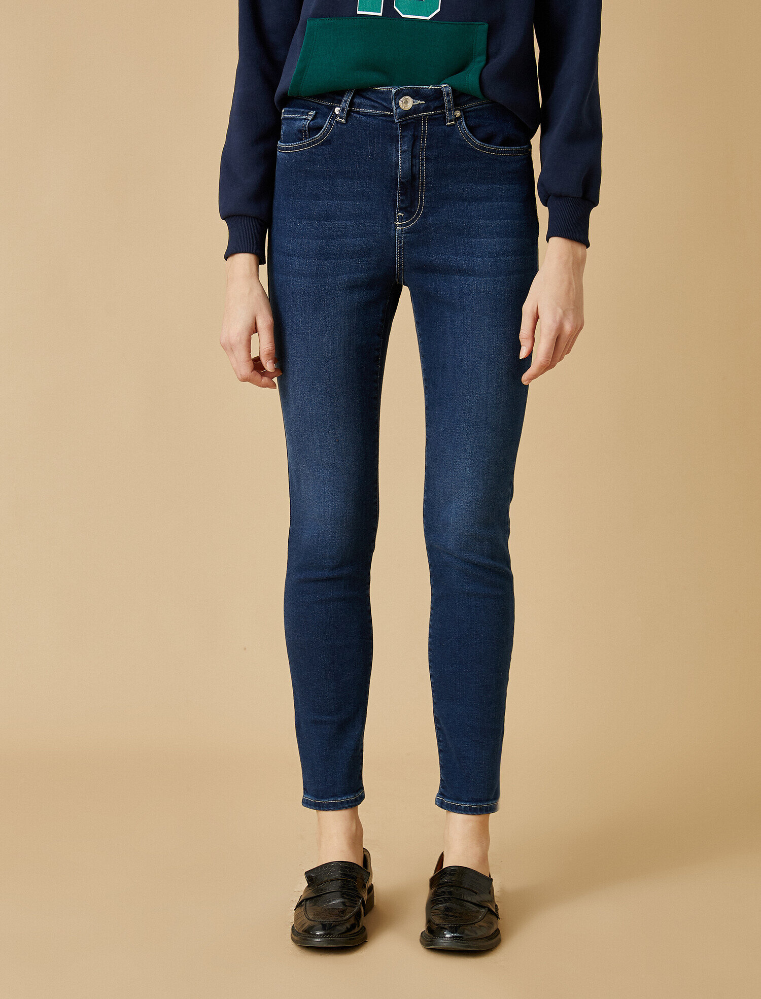   Yüksek Bel Skinny Kot Pantolon - Carmen Jean