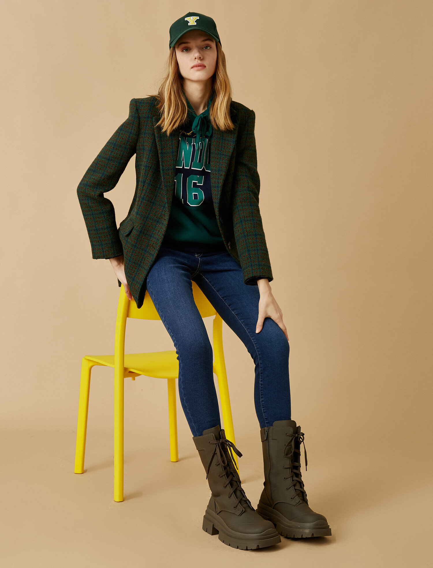   Yüksek Bel Skinny Kot Pantolon - Carmen Jean