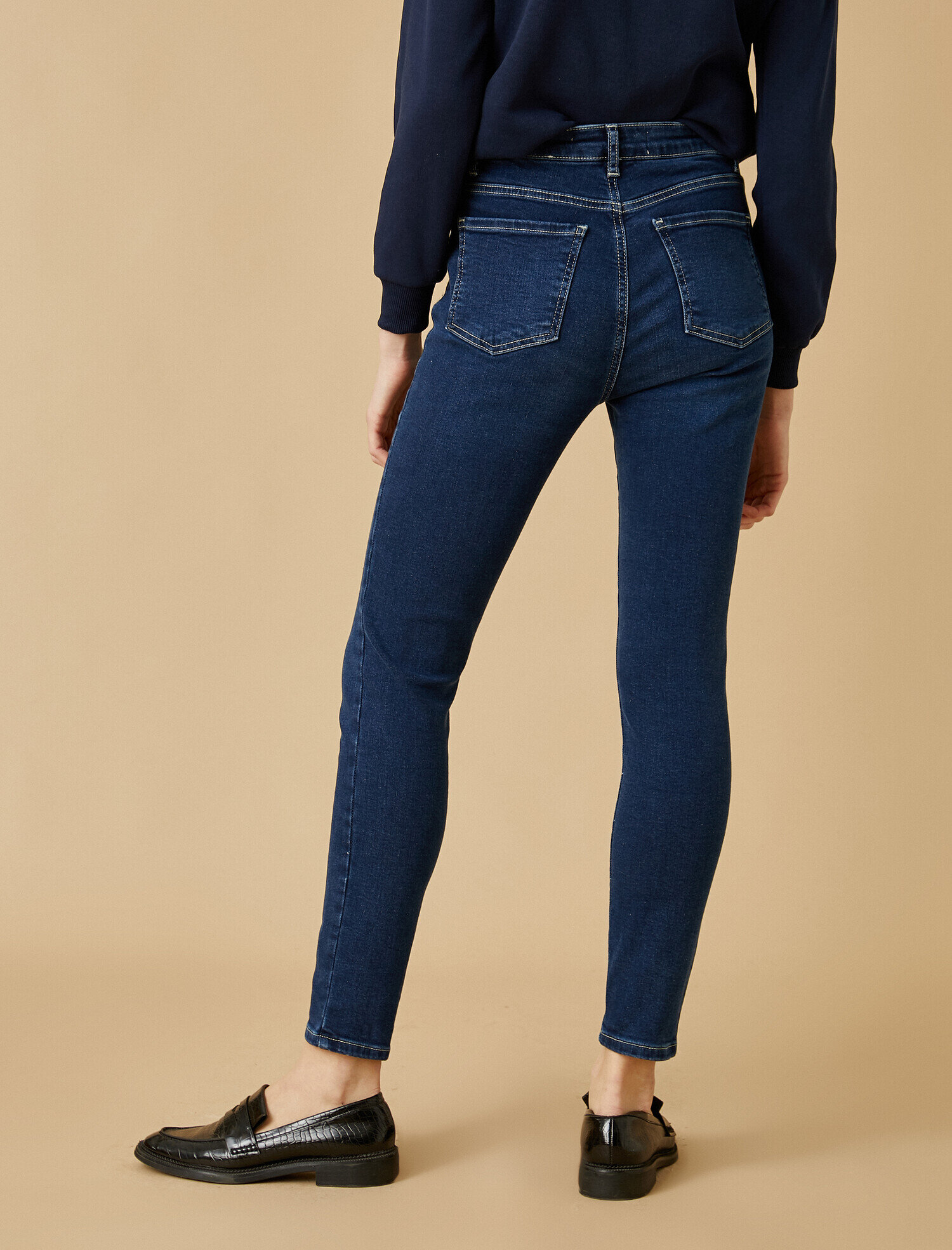   Yüksek Bel Skinny Kot Pantolon - Carmen Jean